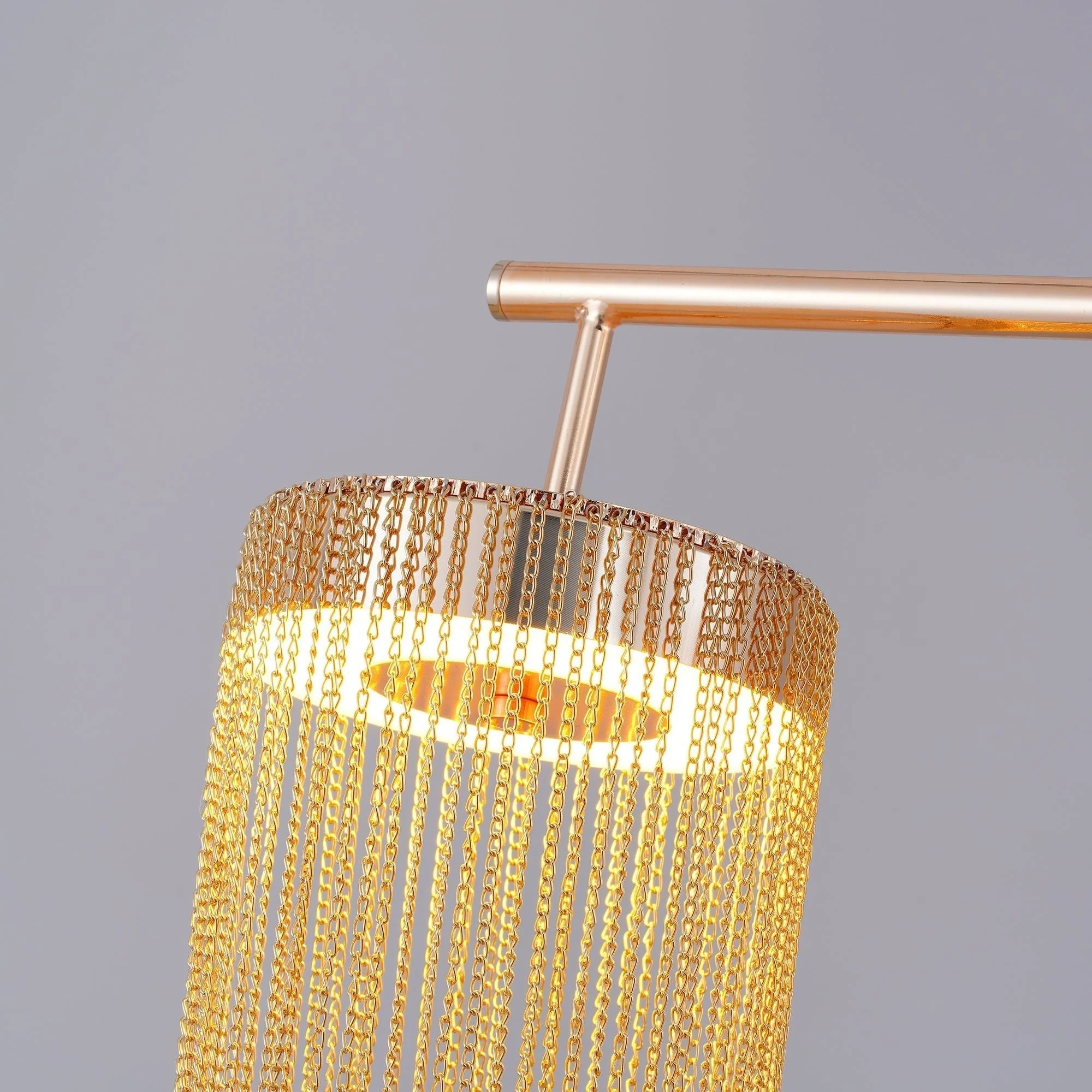 Lustra Pendant Light Copper Chain Sculptural Modern - Image 49