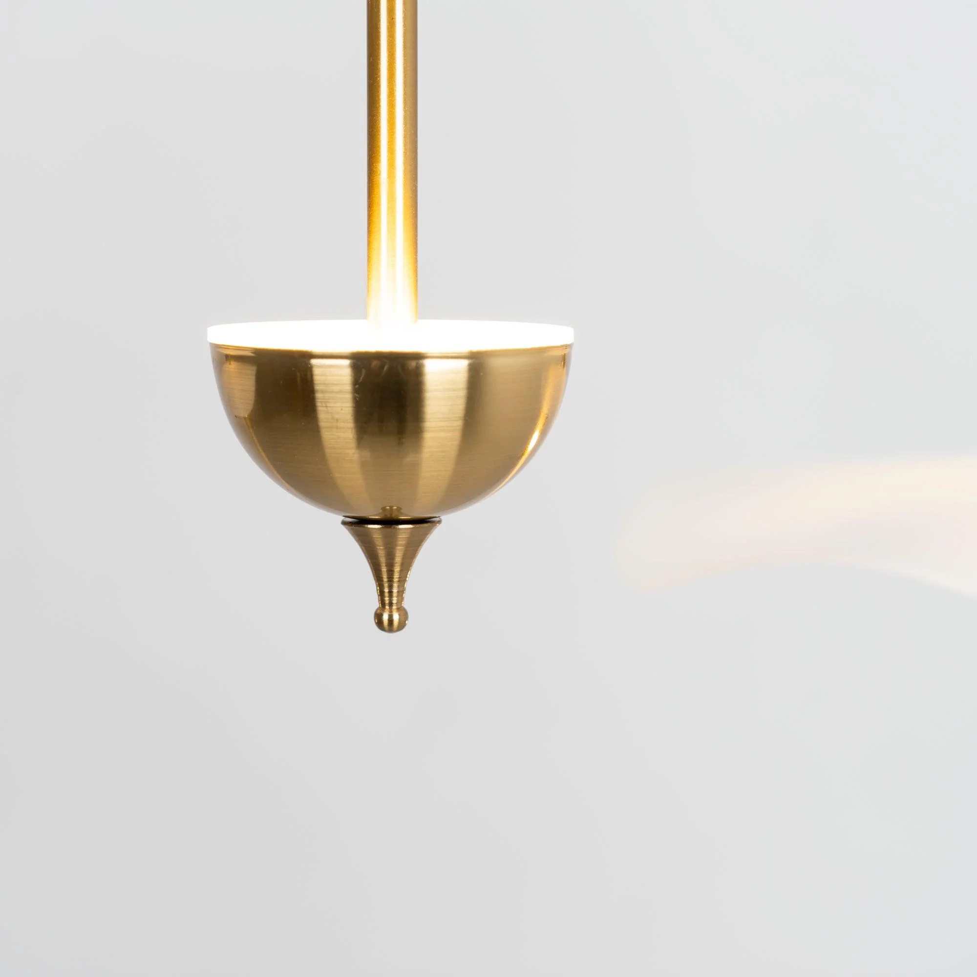 Lustra Pendant Light Double Biscuit for Living Room - Image 11