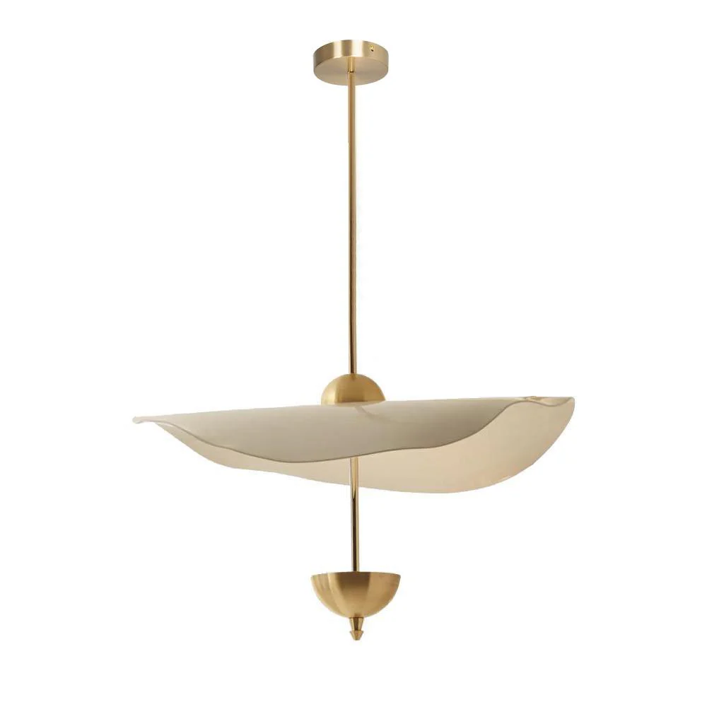 Lustra Pendant Light Double Biscuit for Living Room - Image 17