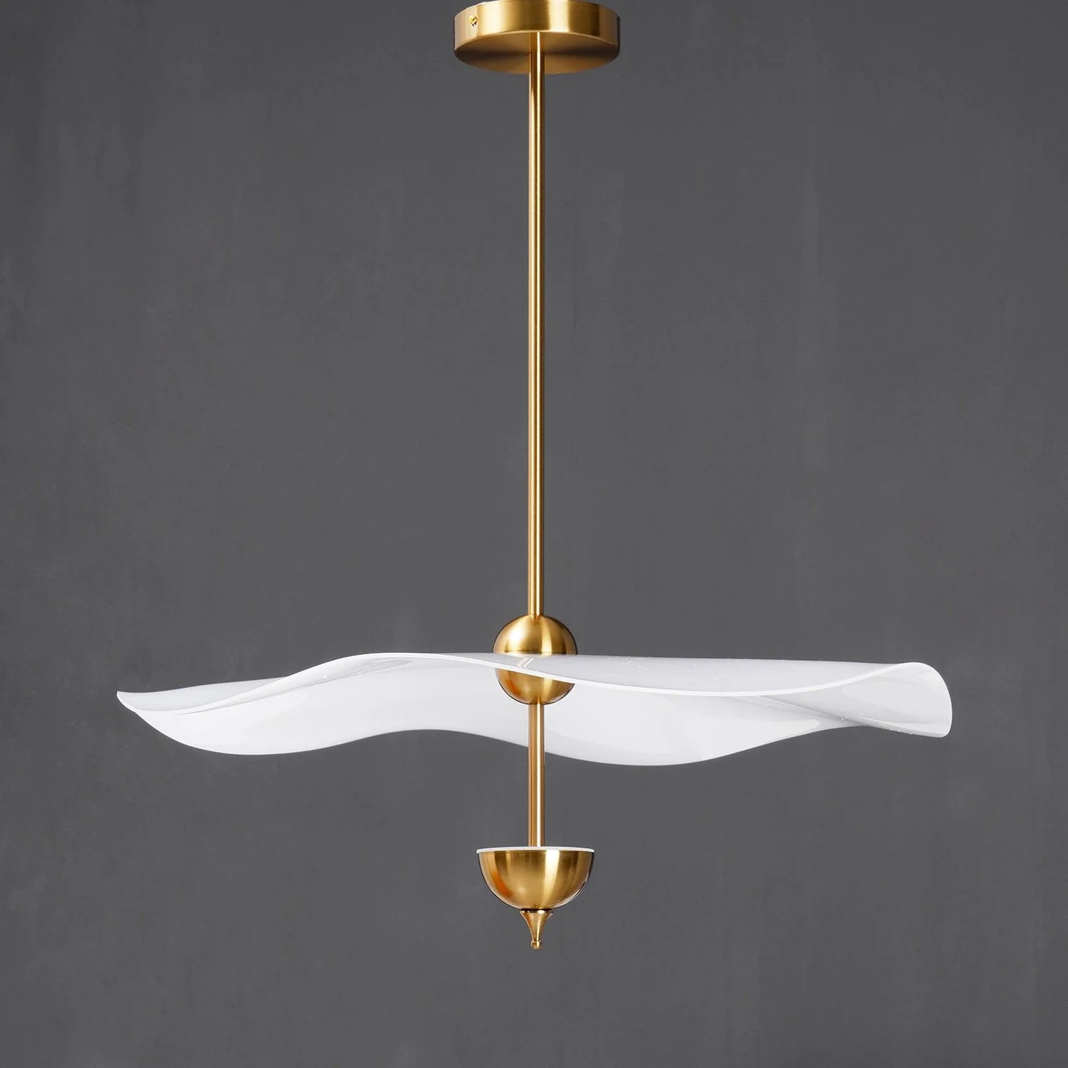 Lustra Pendant Light Double Biscuit for Living Room - Image 23