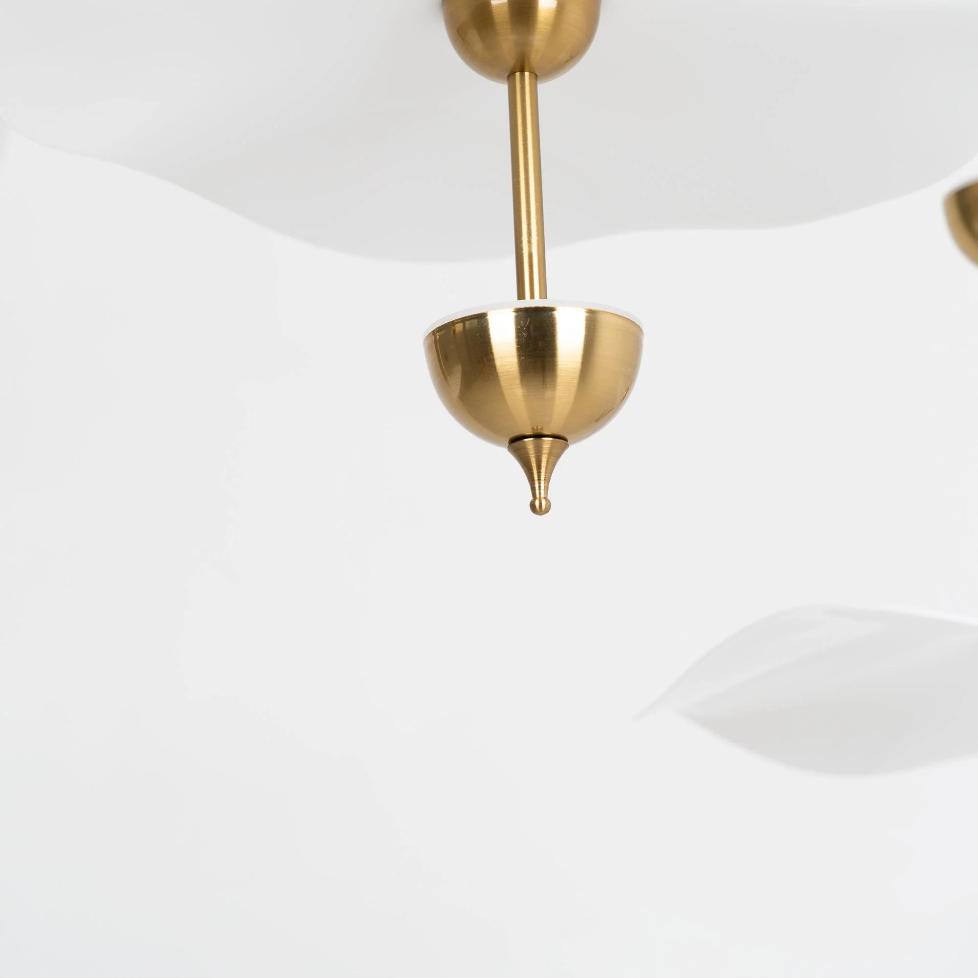 Lustra Pendant Light Double Biscuit for Living Room - Image 6