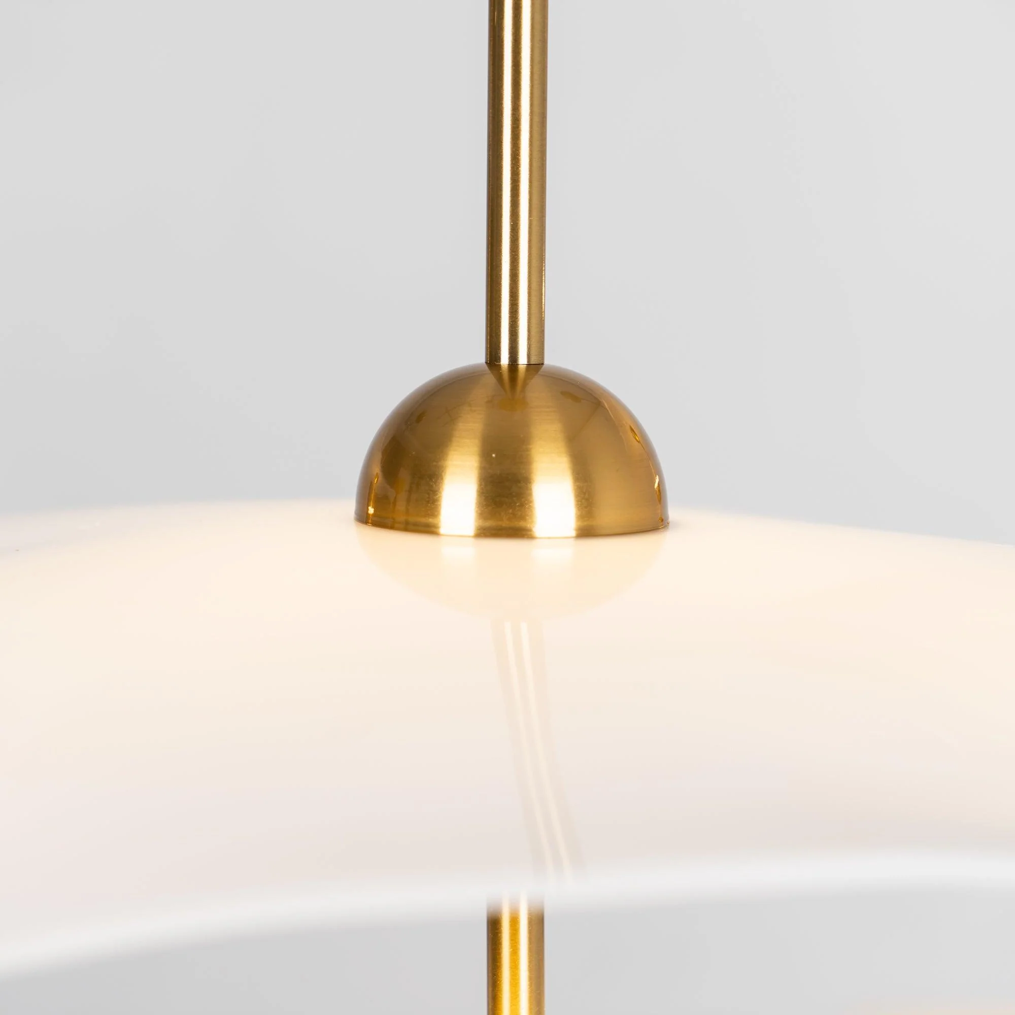 Lustra Pendant Light Double Biscuit for Living Room - Image 7