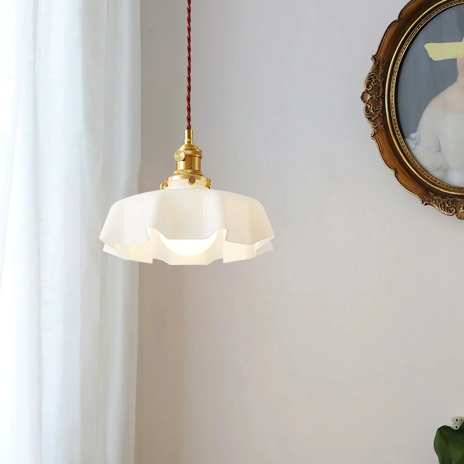 Lustra Pendant Light French Flower for Dining Room - Image 100