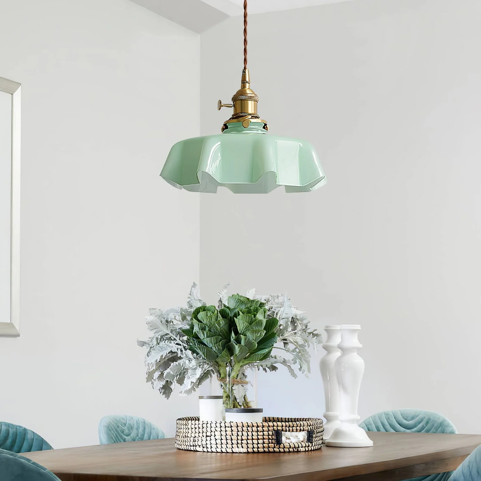 Lustra Pendant Light French Flower for Dining Room - Image 15
