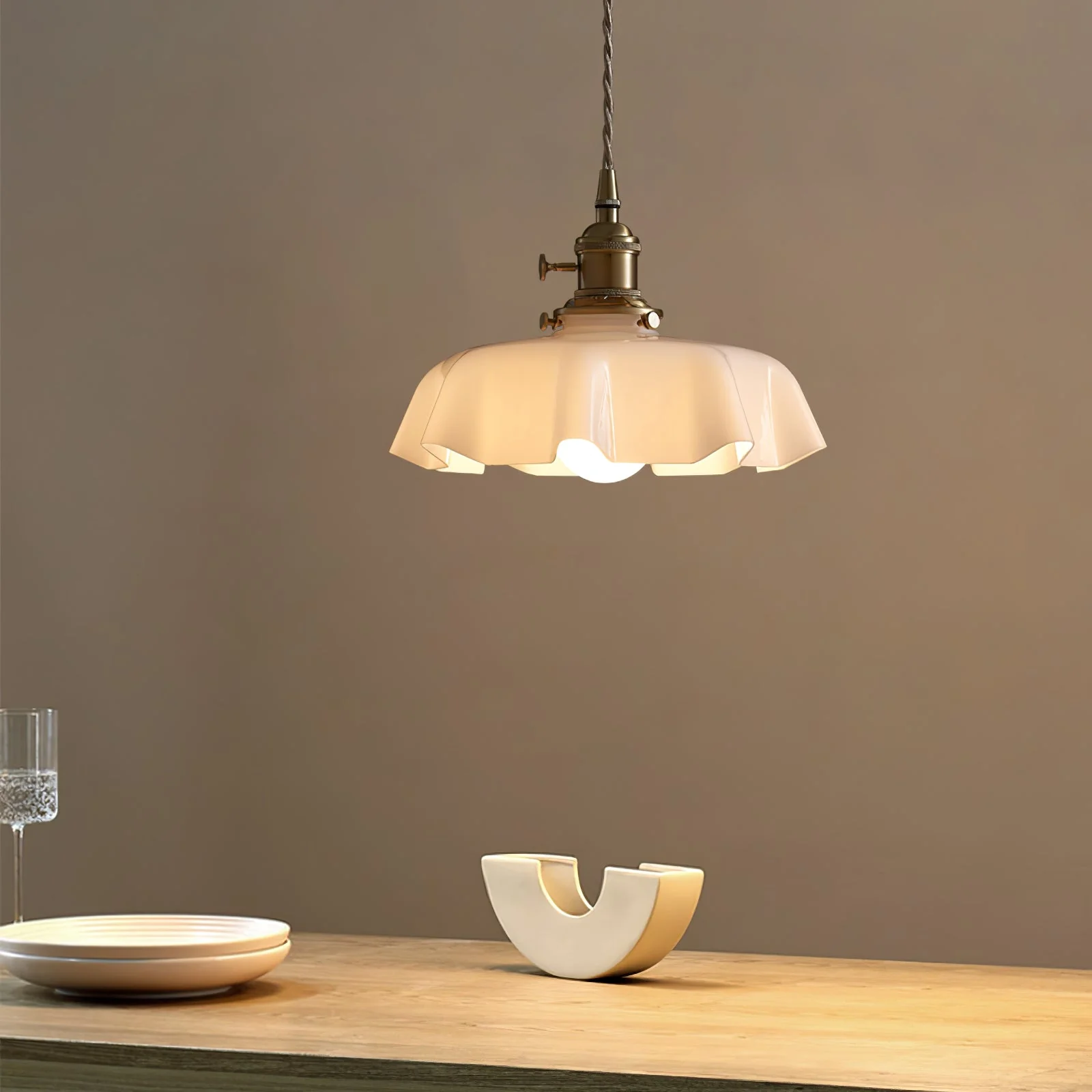 Lustra Pendant Light French Flower for Dining Room - Image 27
