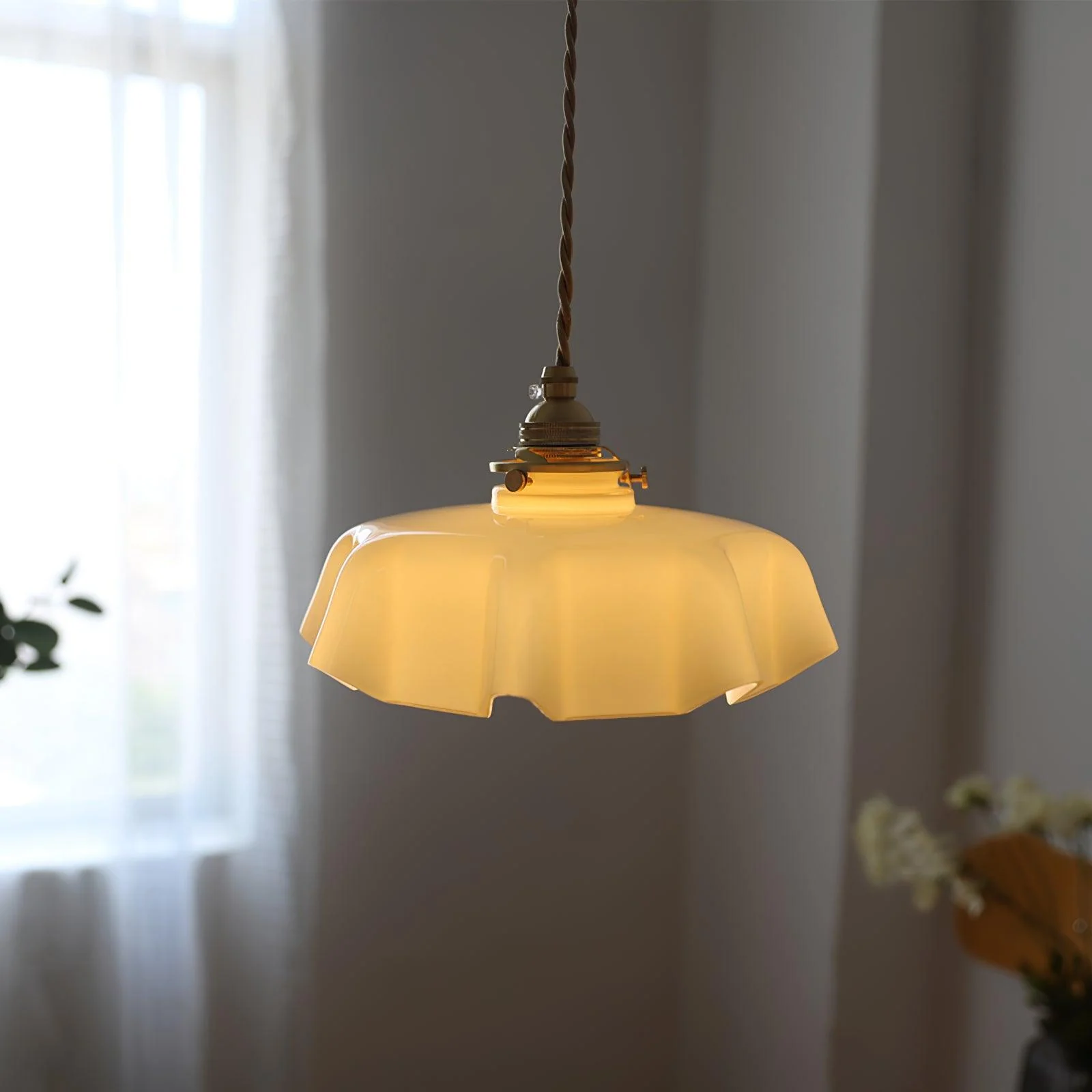 Lustra Pendant Light French Flower for Dining Room - Image 29