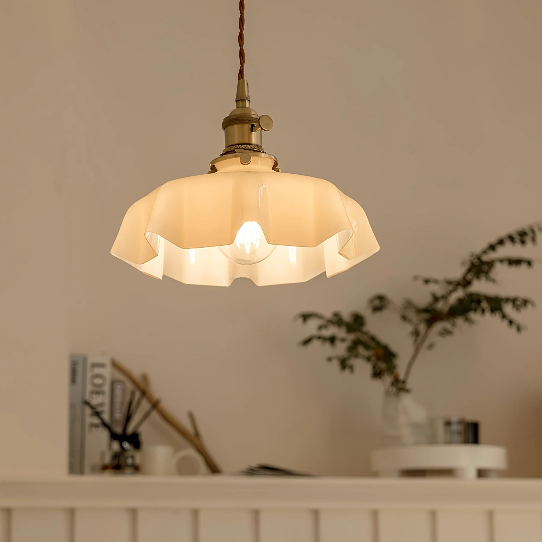 Lustra Pendant Light French Flower for Dining Room - Image 35