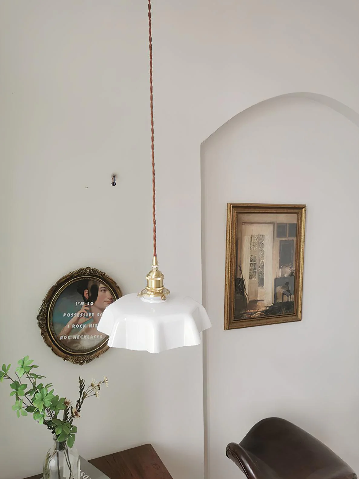 Lustra Pendant Light French Flower for Dining Room - Image 46