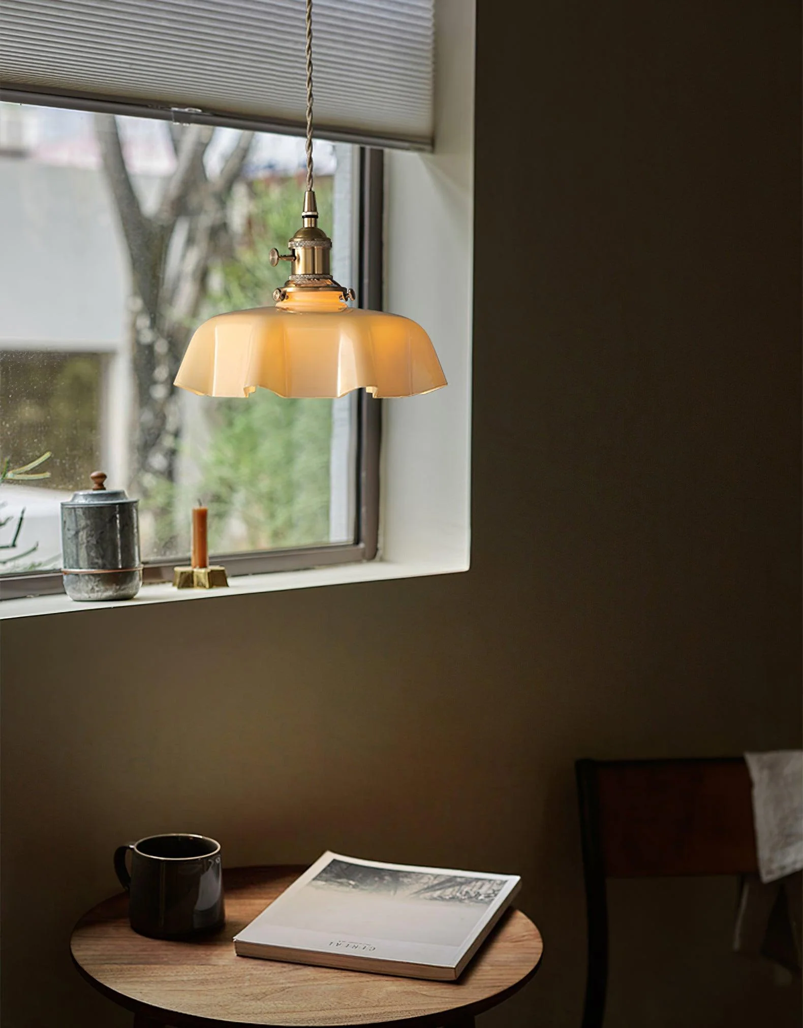 Lustra Pendant Light French Flower for Dining Room - Image 48