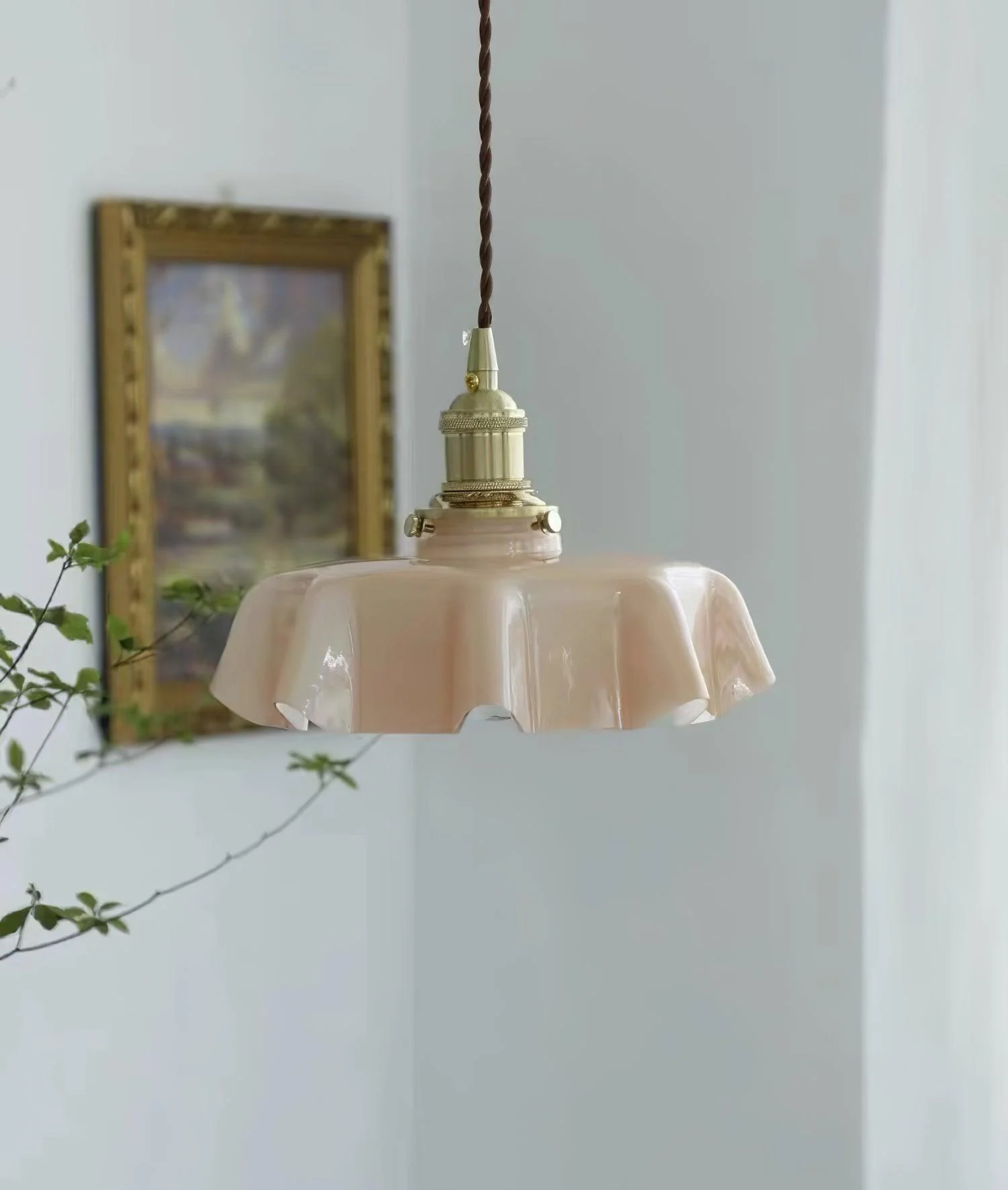 Lustra Pendant Light French Flower for Dining Room - Image 56