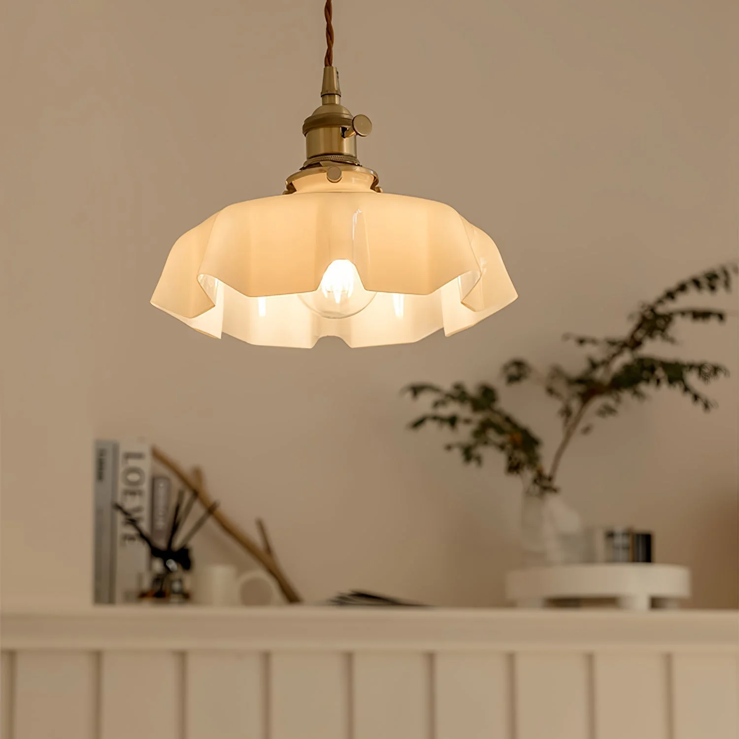 Lustra Pendant Light French Flower for Dining Room - Image 59
