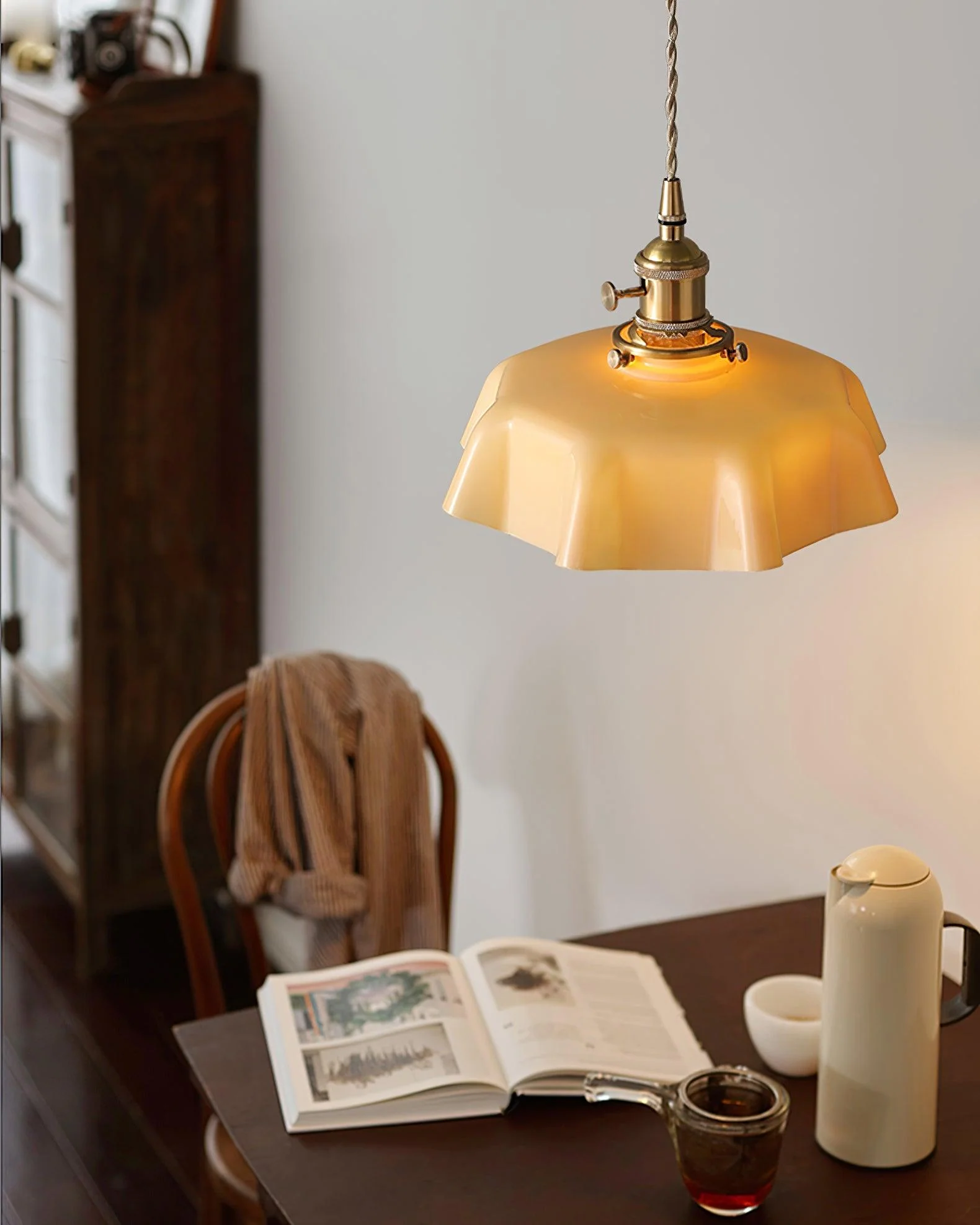 Lustra Pendant Light French Flower for Dining Room - Image 61