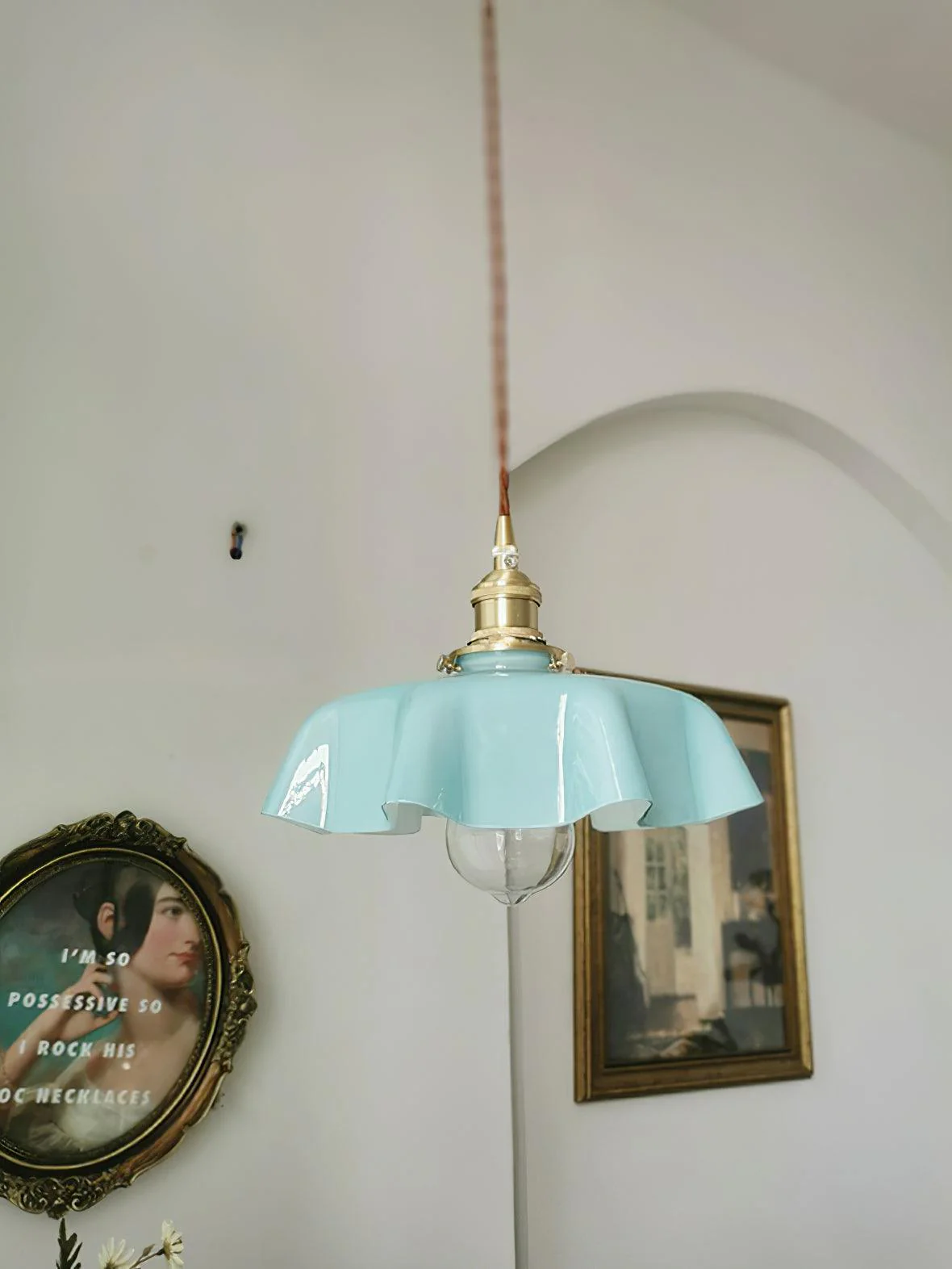 Lustra Pendant Light French Flower for Dining Room - Image 65