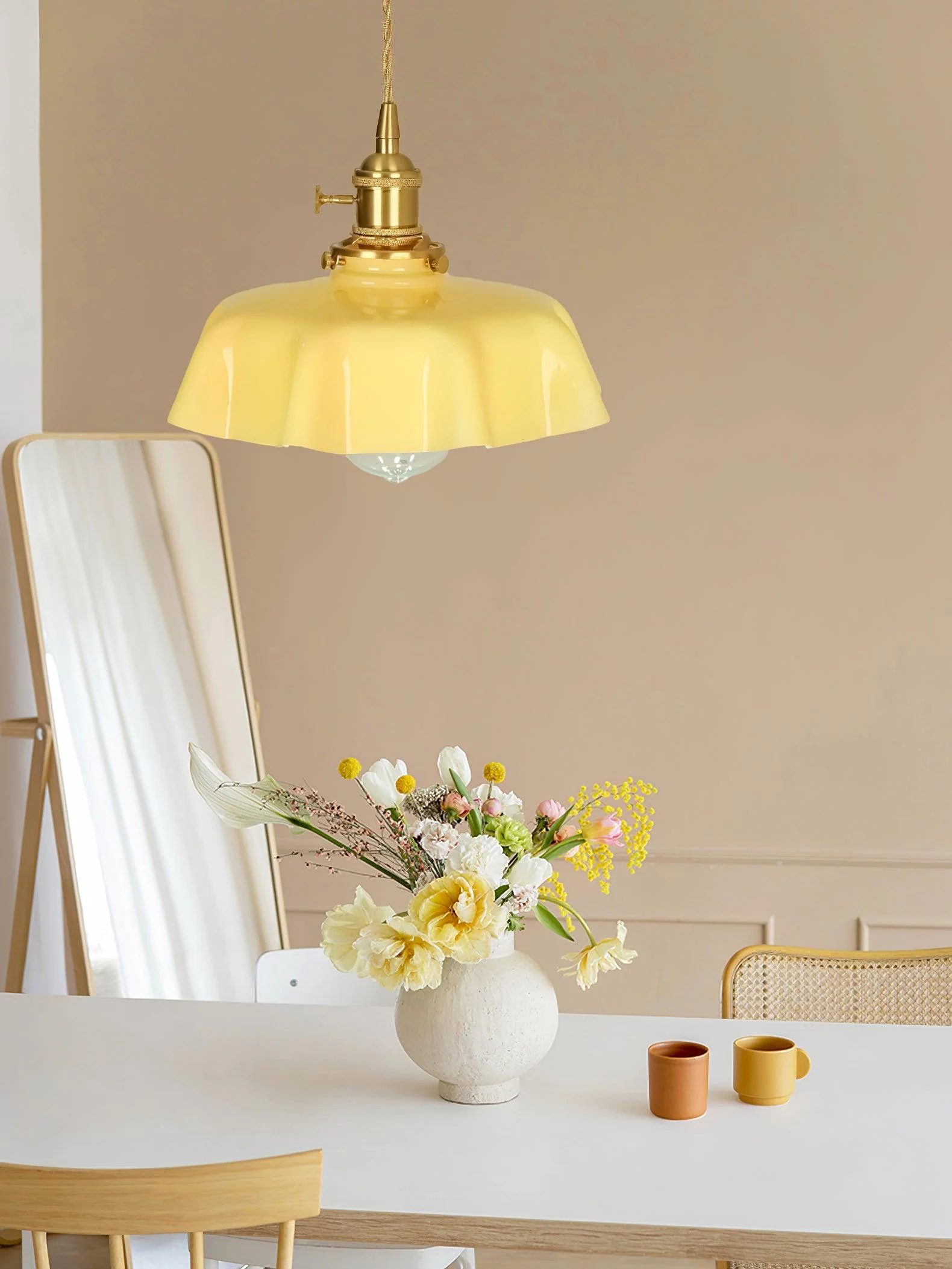Lustra Pendant Light French Flower for Dining Room - Image 69