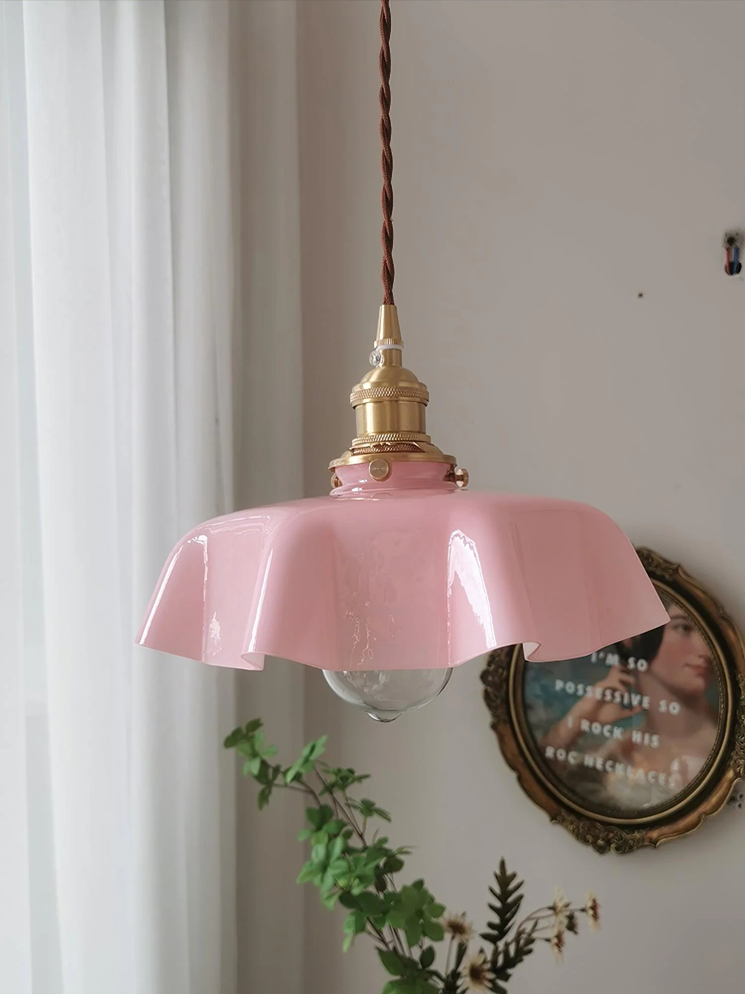 Lustra Pendant Light French Flower for Dining Room - Image 83