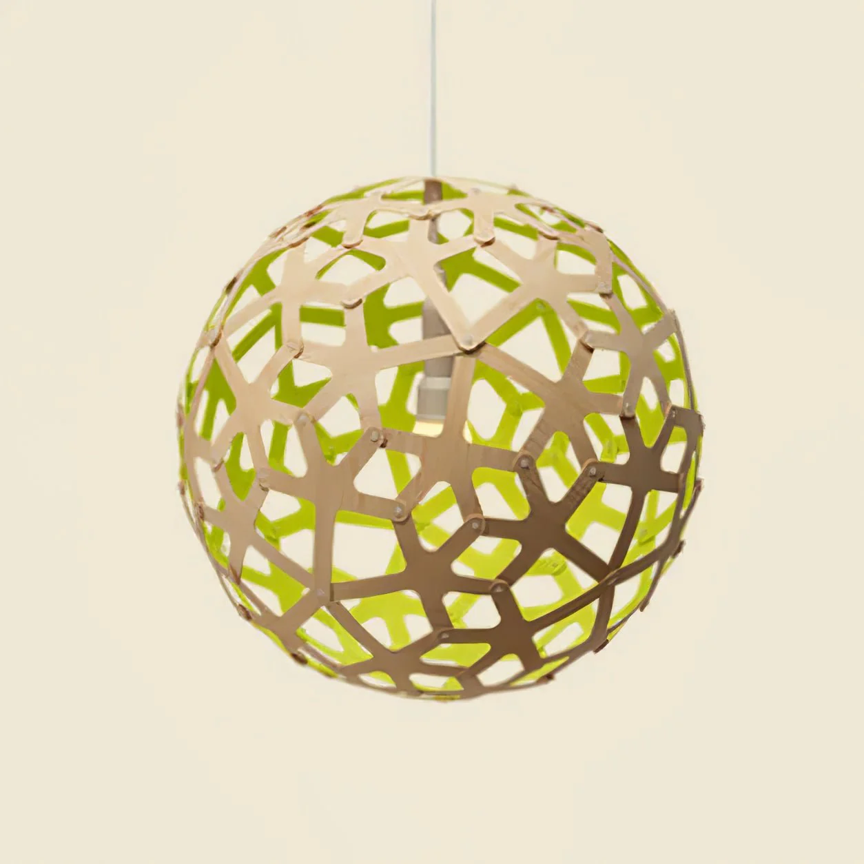 Lustra Pendant Light Geometric Wooden Woven - Image 28