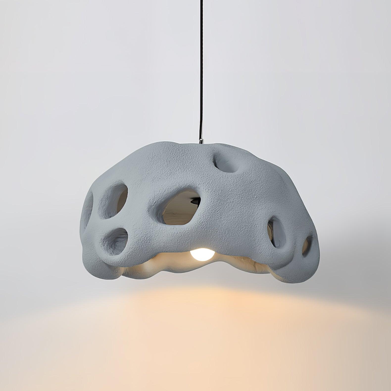 Lustra Pendant Light Resin White for Living Room - Image 11