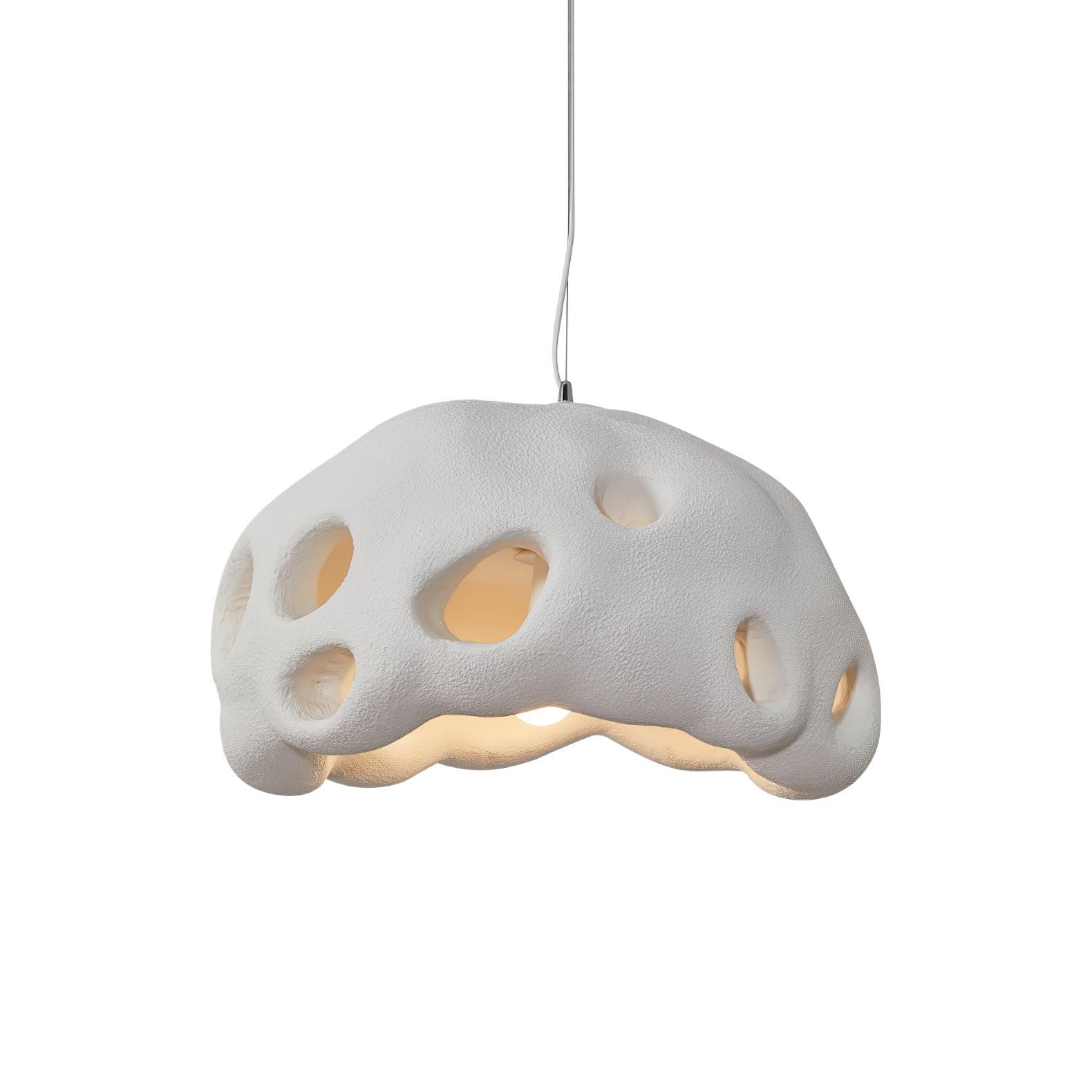 Lustra Pendant Light Resin White for Living Room - Image 12