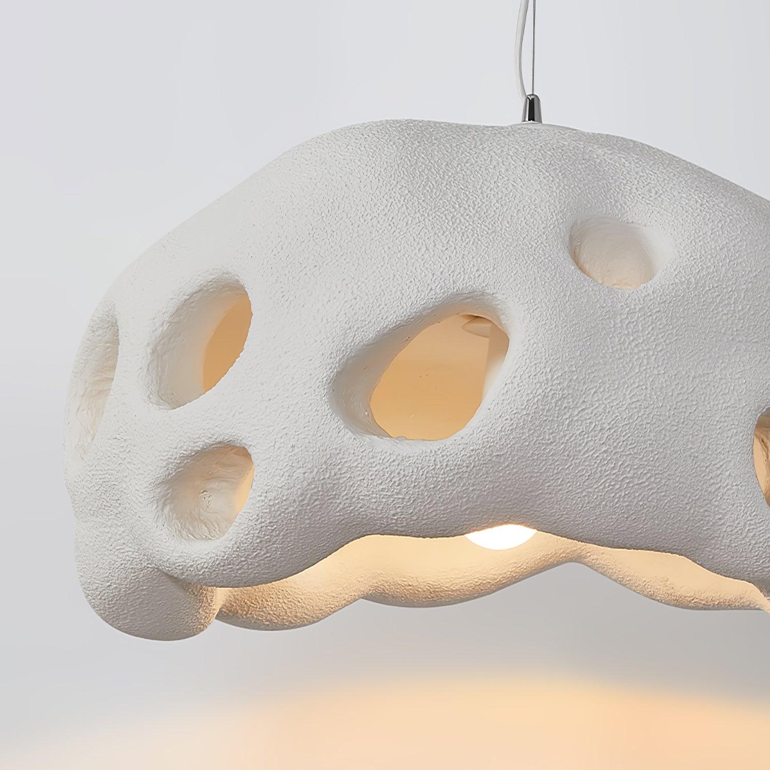 Lustra Pendant Light Resin White for Living Room - Image 24