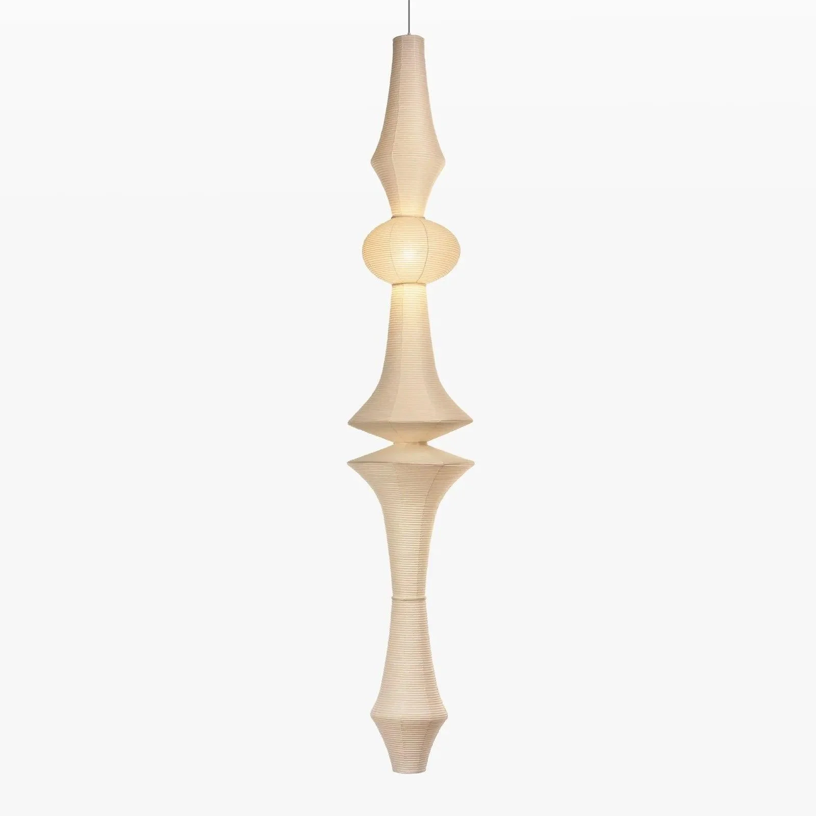 Lustra Pendant Light Washi Paper E for Living Room