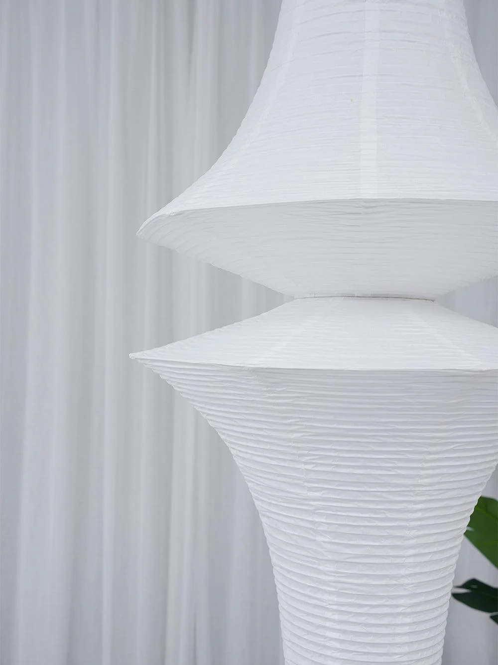 Lustra Pendant Light Washi Paper E for Living Room - Image 10