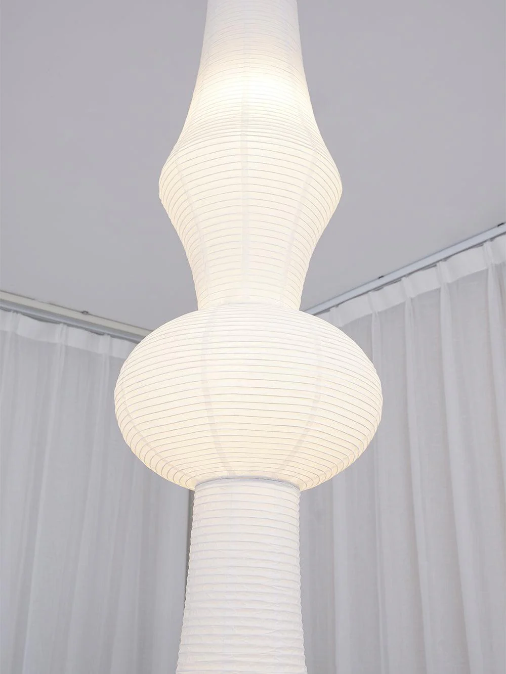 Lustra Pendant Light Washi Paper E for Living Room - Image 11
