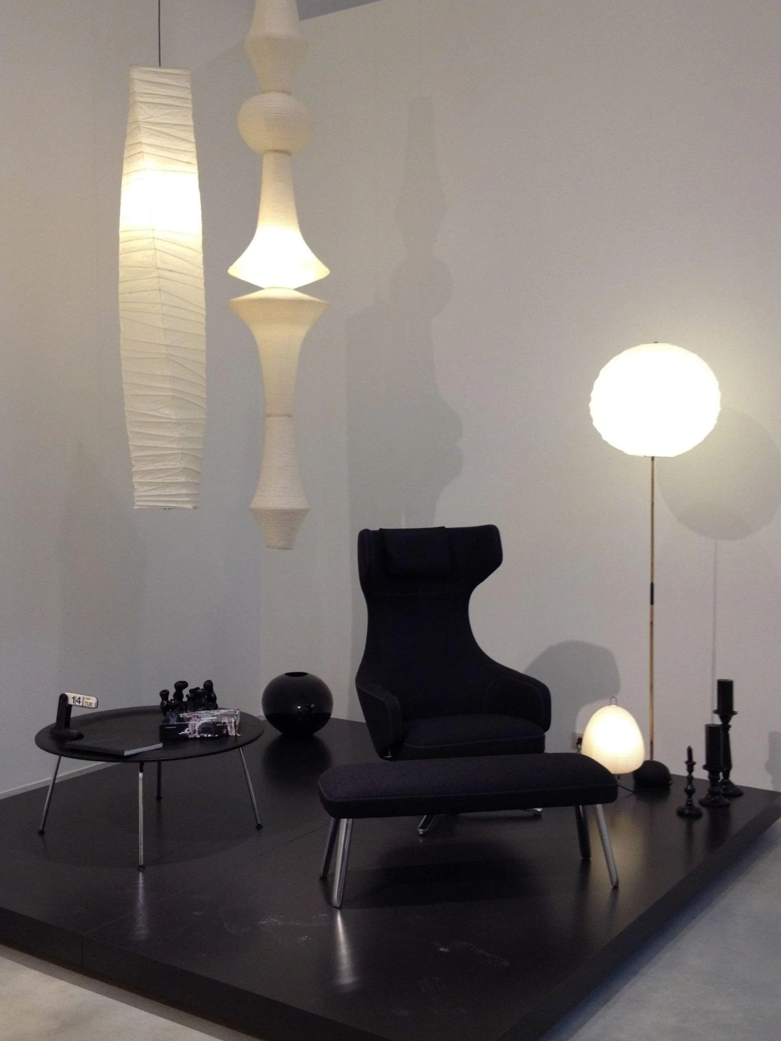 Lustra Pendant Light Washi Paper E for Living Room - Image 2