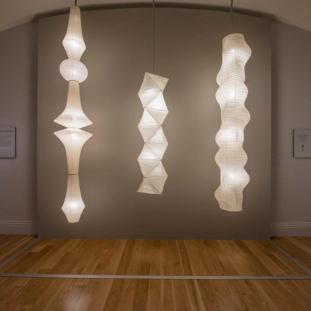 Lustra Pendant Light Washi Paper E for Living Room - Image 23