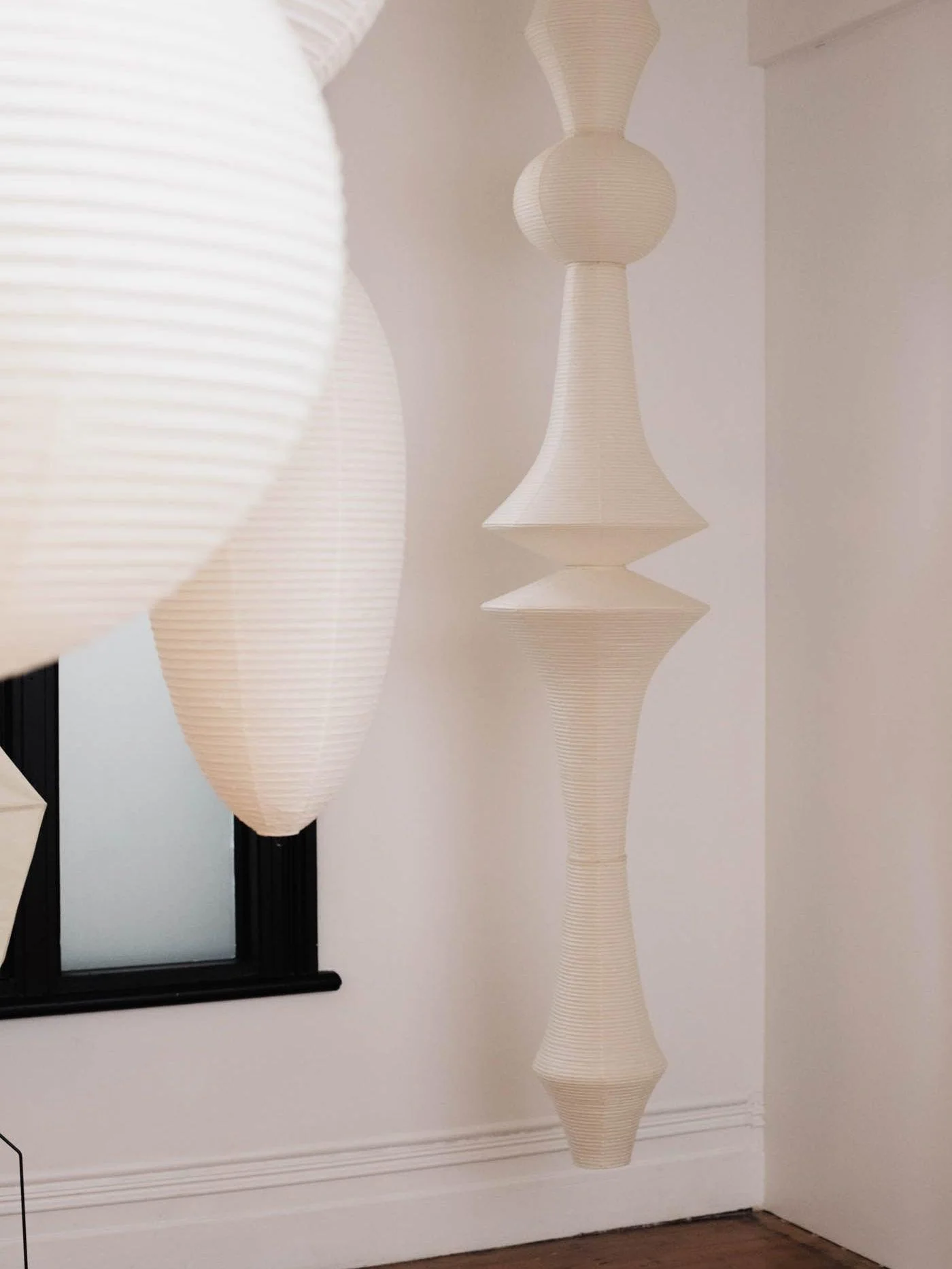 Lustra Pendant Light Washi Paper E for Living Room - Image 8