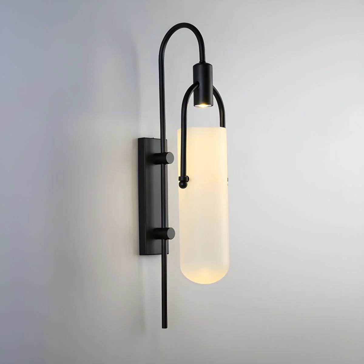Lustra Wall Lamp Arc Glass Modern - Image 30