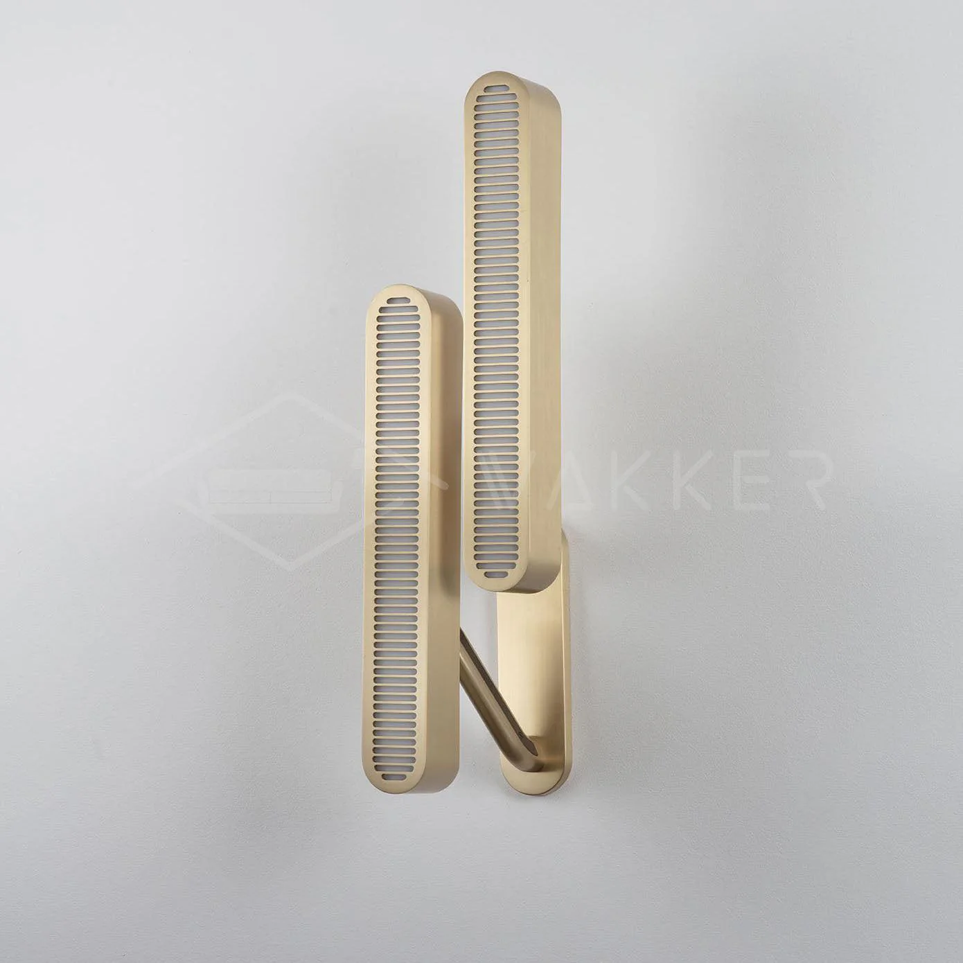 Lustra Wall Lamp Brass Slotted Grill - Image 17