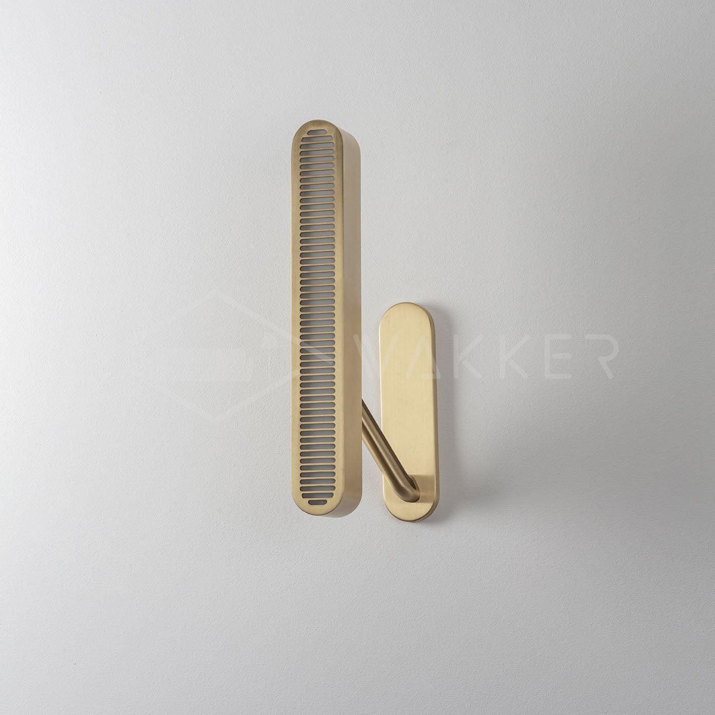 Lustra Wall Lamp Brass Slotted Grill - Image 27