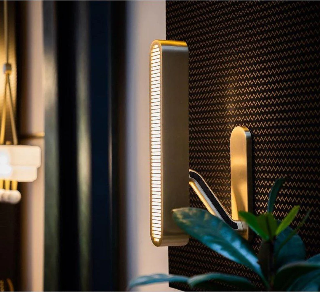 Lustra Wall Lamp Brass Slotted Grill - Image 37