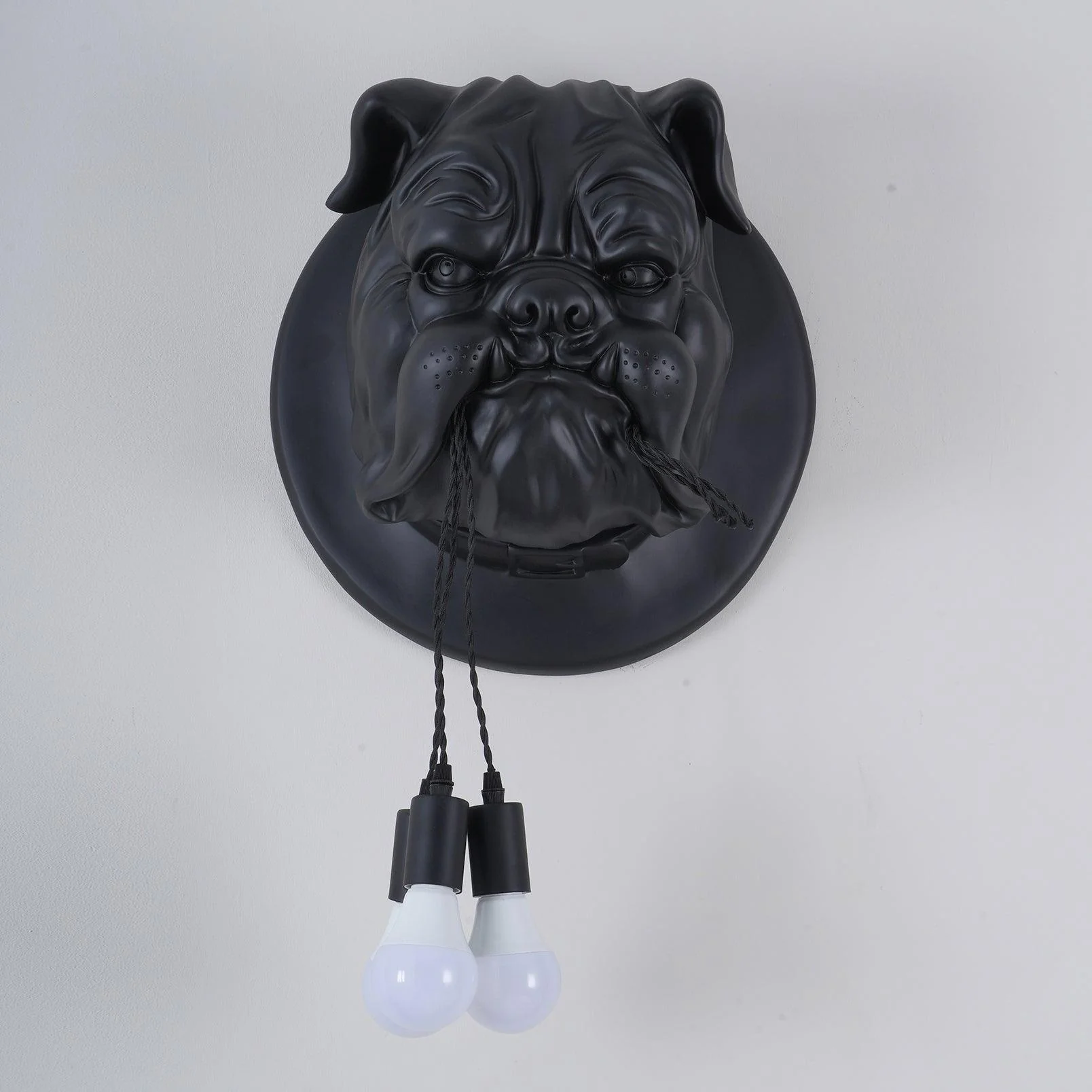 Lustra Wall Lamp Bulldog Sculpture Whimsical - Image 31