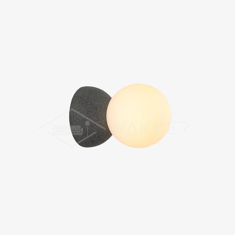 Lustra Wall Lamp Concrete Opal Glass - Image 25
