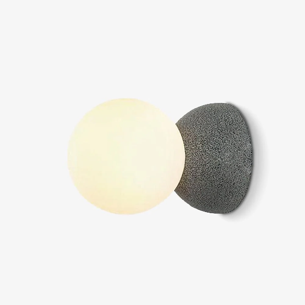 Lustra Wall Lamp Concrete Opal Glass - Image 48