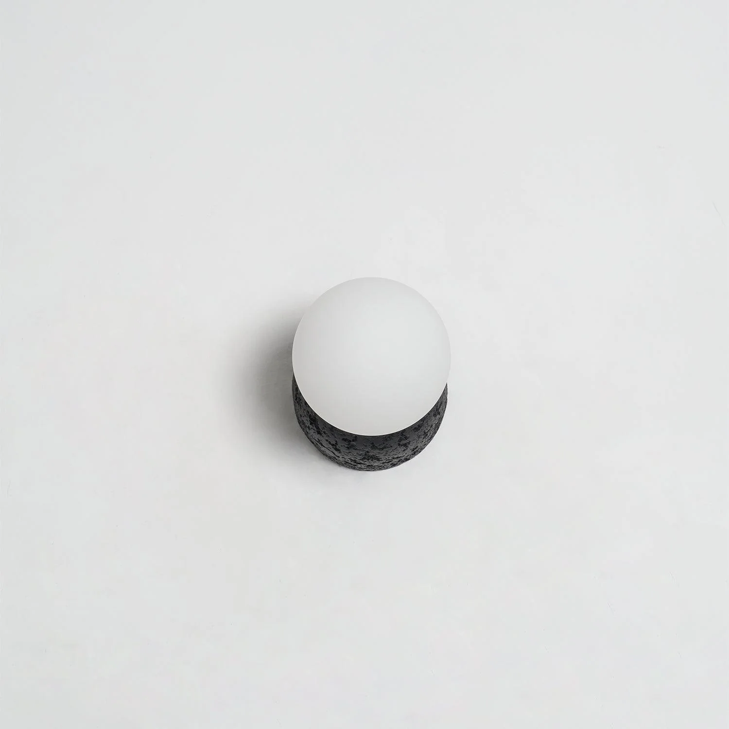 Lustra Wall Lamp Concrete Opal Glass - Image 9