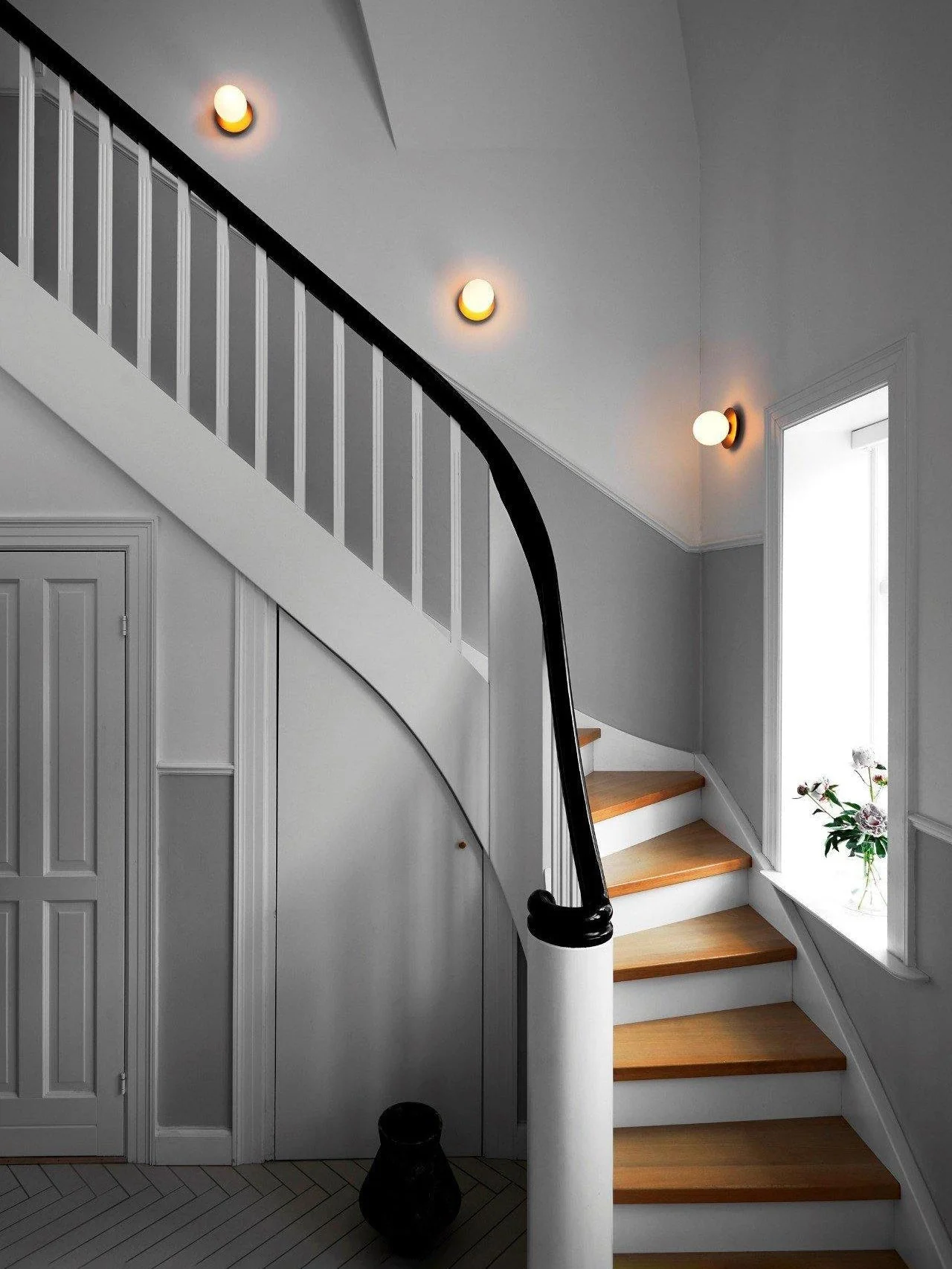 Lustra Wall Lamp Disc Globe Minimalist - Image 105