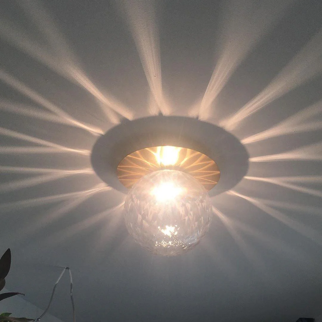 Lustra Wall Lamp Disc Globe Minimalist - Image 26
