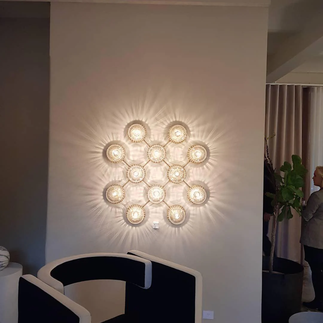 Lustra Wall Lamp Disc Globe Minimalist - Image 27