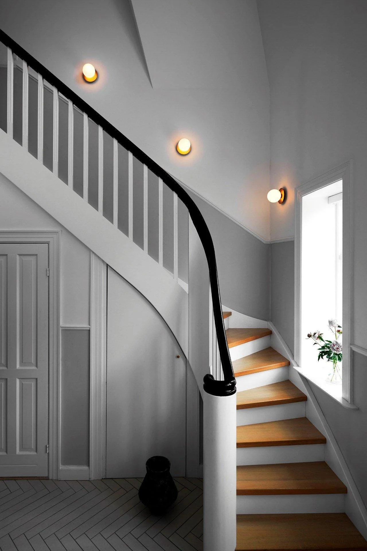 Lustra Wall Lamp Disc Globe Minimalist - Image 37