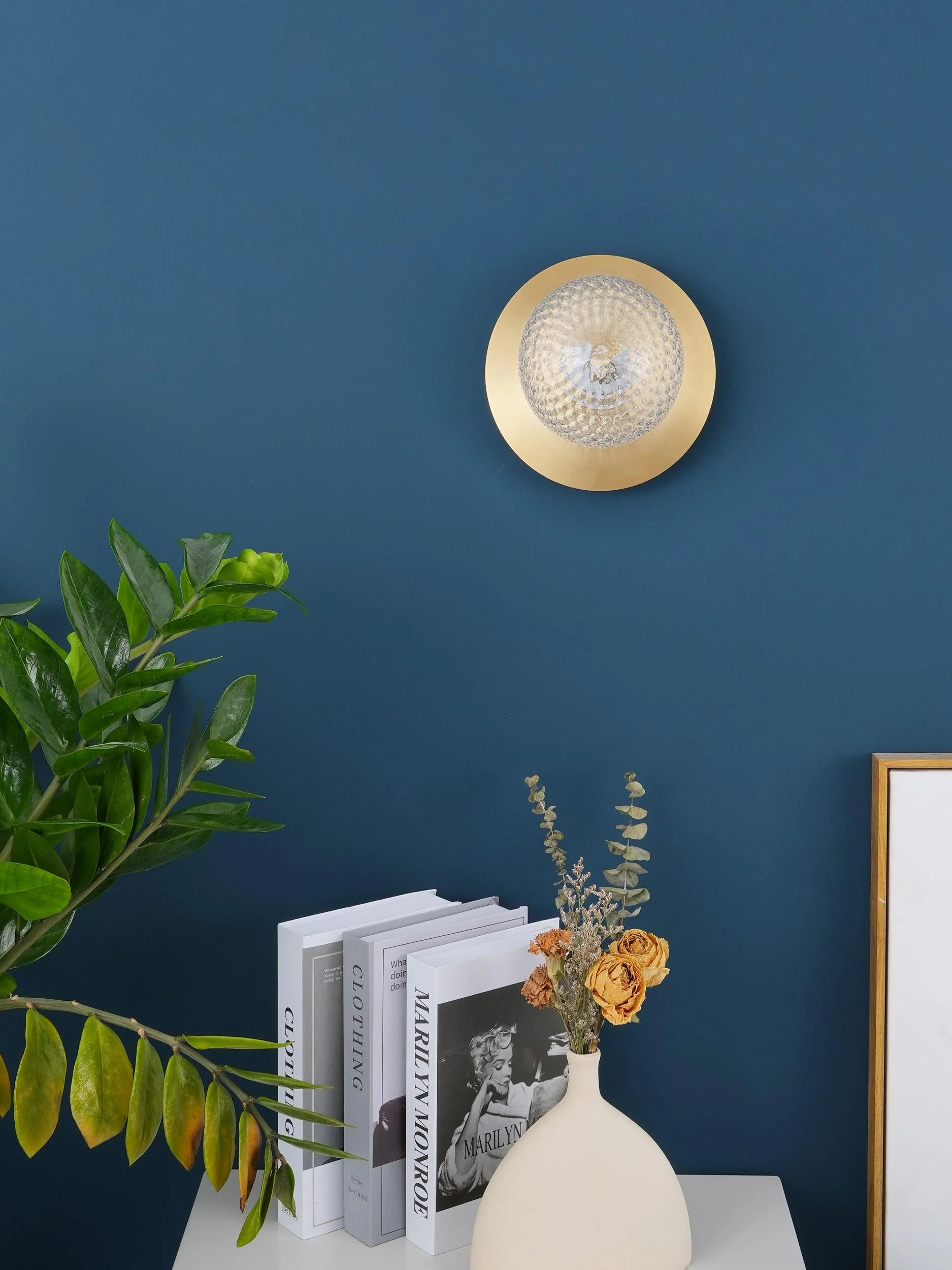 Lustra Wall Lamp Disc Globe Minimalist - Image 43
