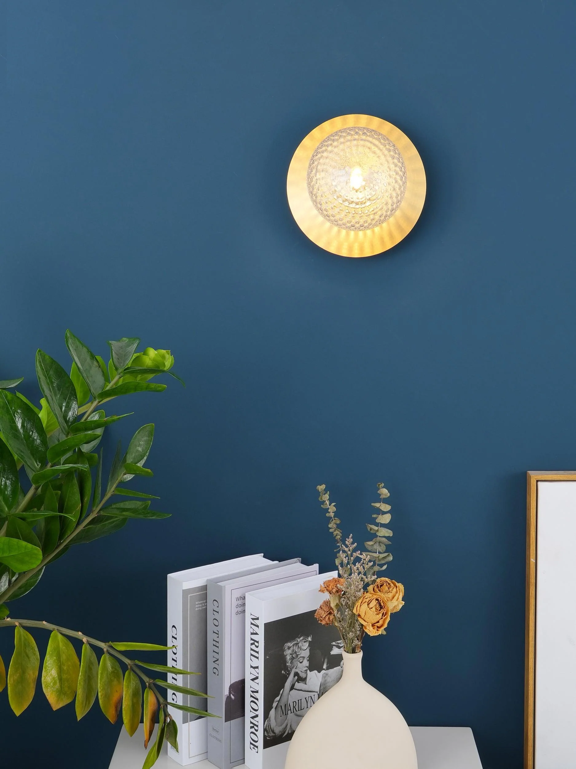Lustra Wall Lamp Disc Globe Minimalist - Image 44