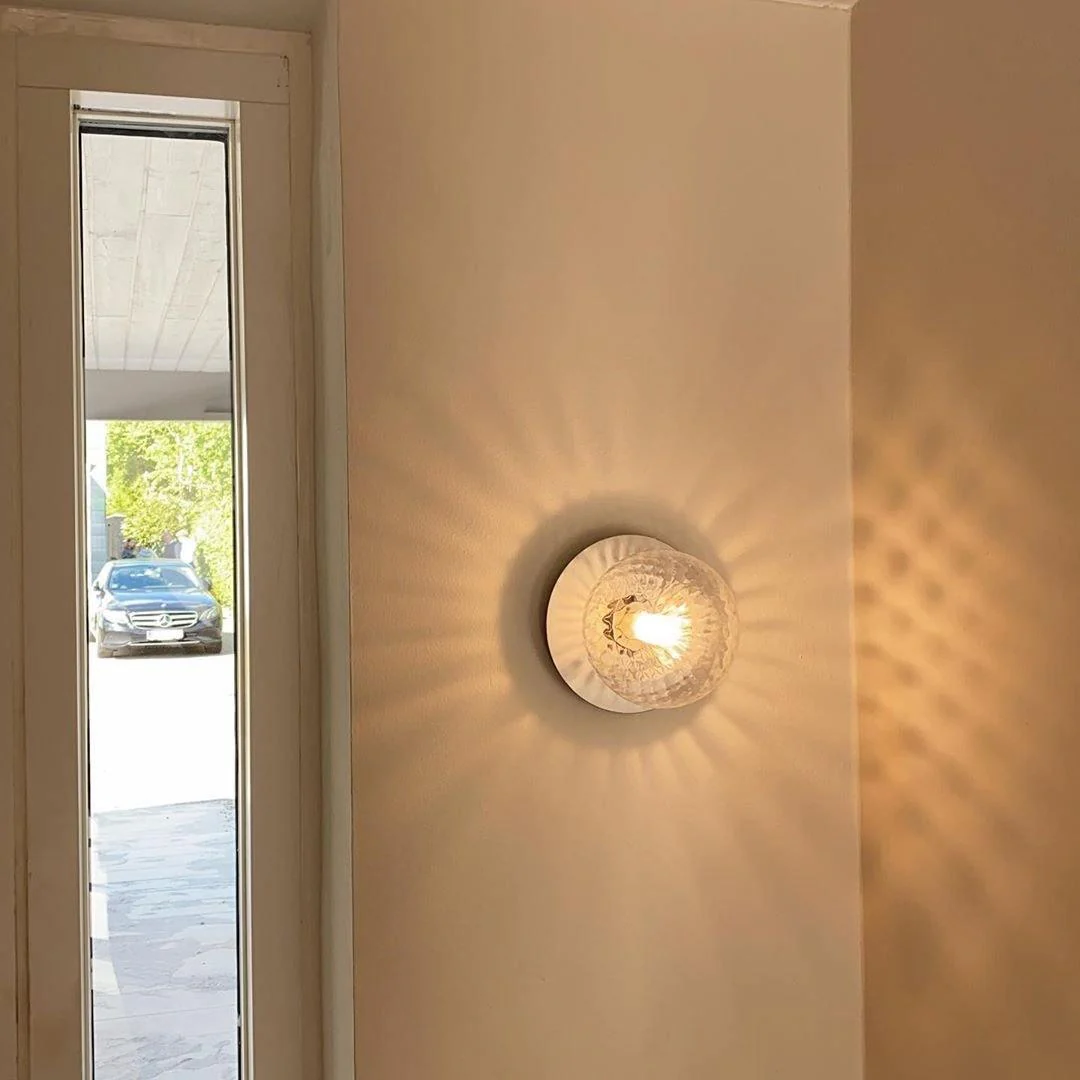 Lustra Wall Lamp Disc Globe Minimalist - Image 7