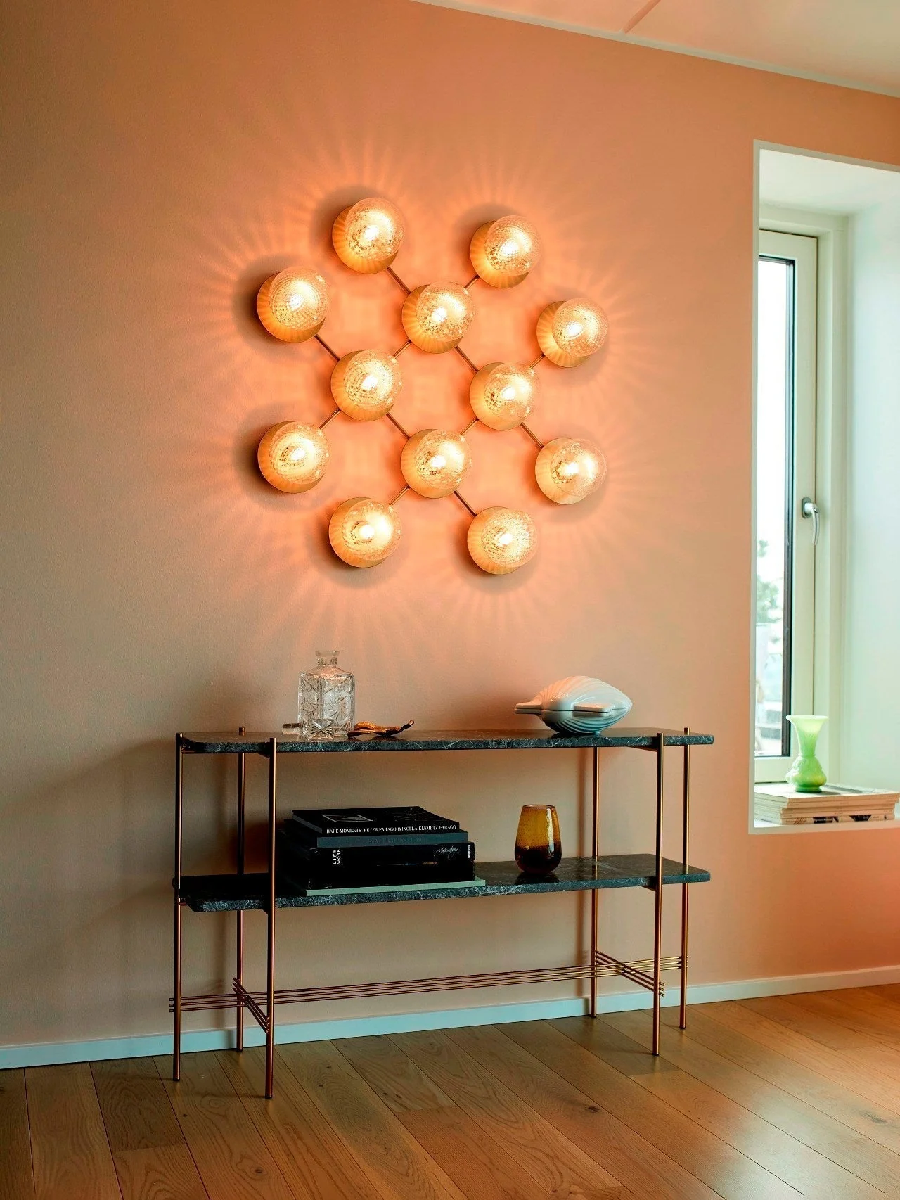 Lustra Wall Lamp Disc Globe Minimalist - Image 90