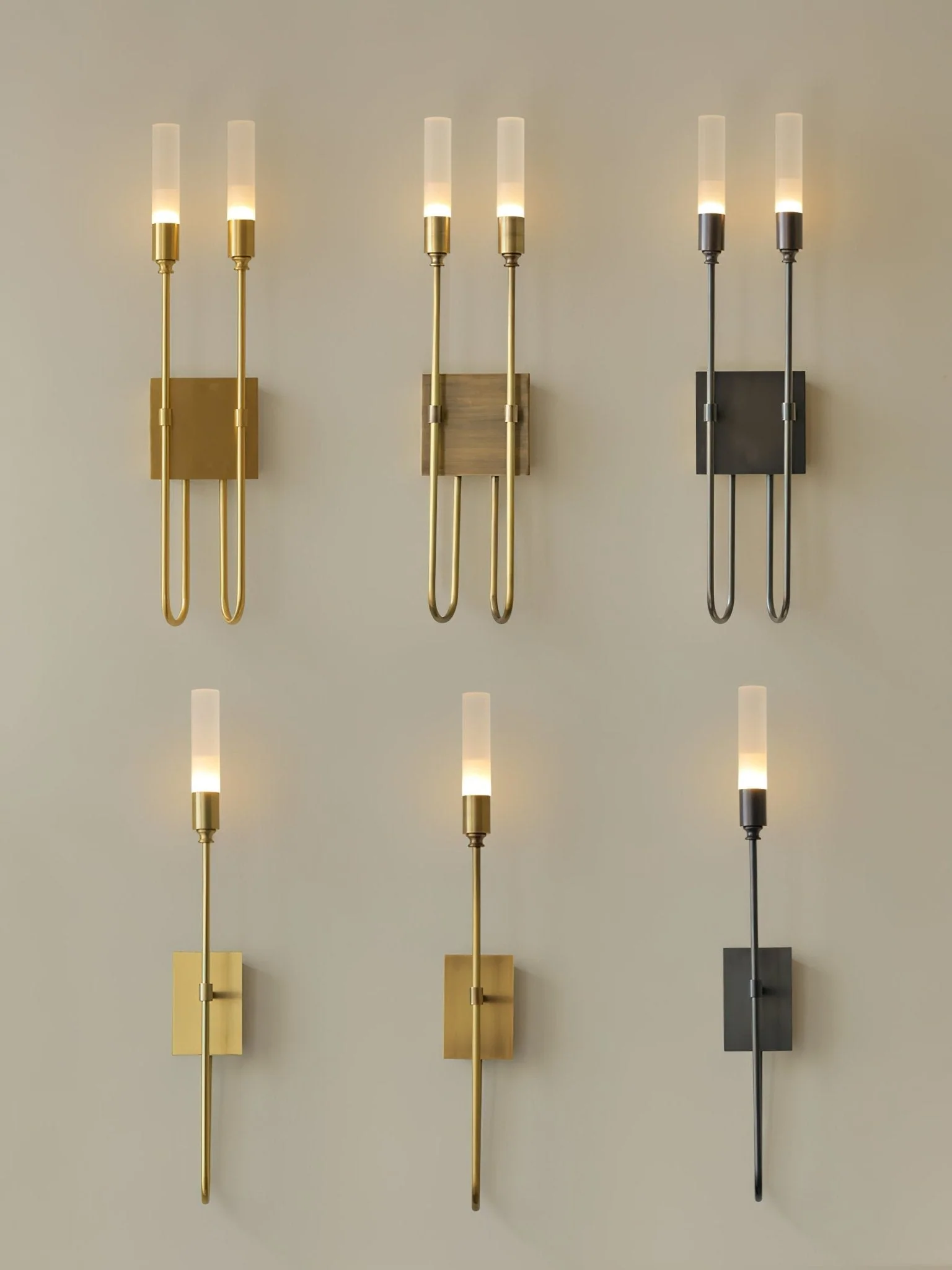 Lustra Wall Lamp Double Rod Minimalist - Image 23
