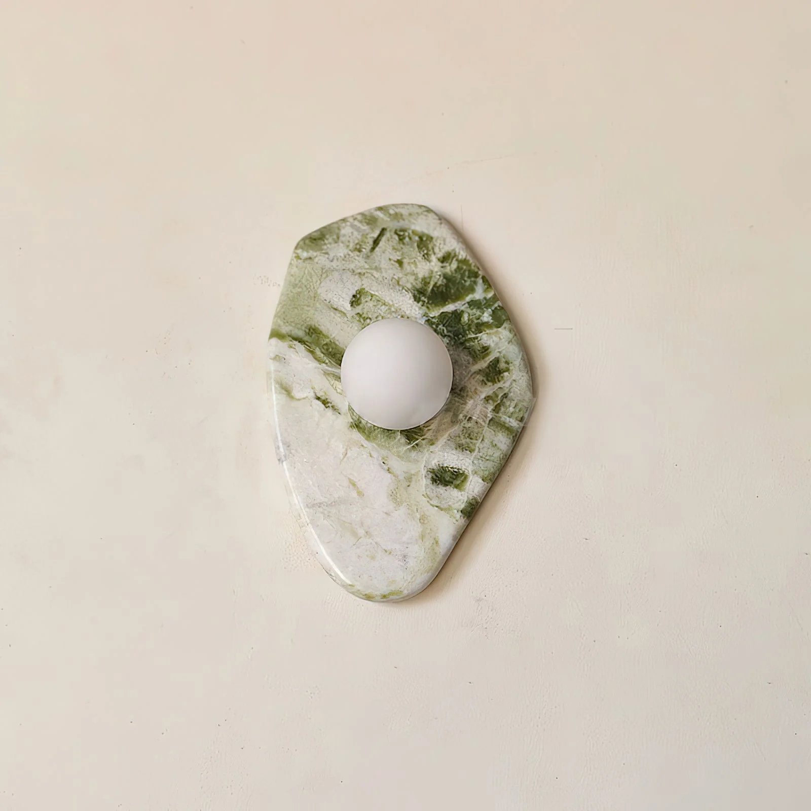 Lustra Wall Lamp Green Marble Glass - Image 11