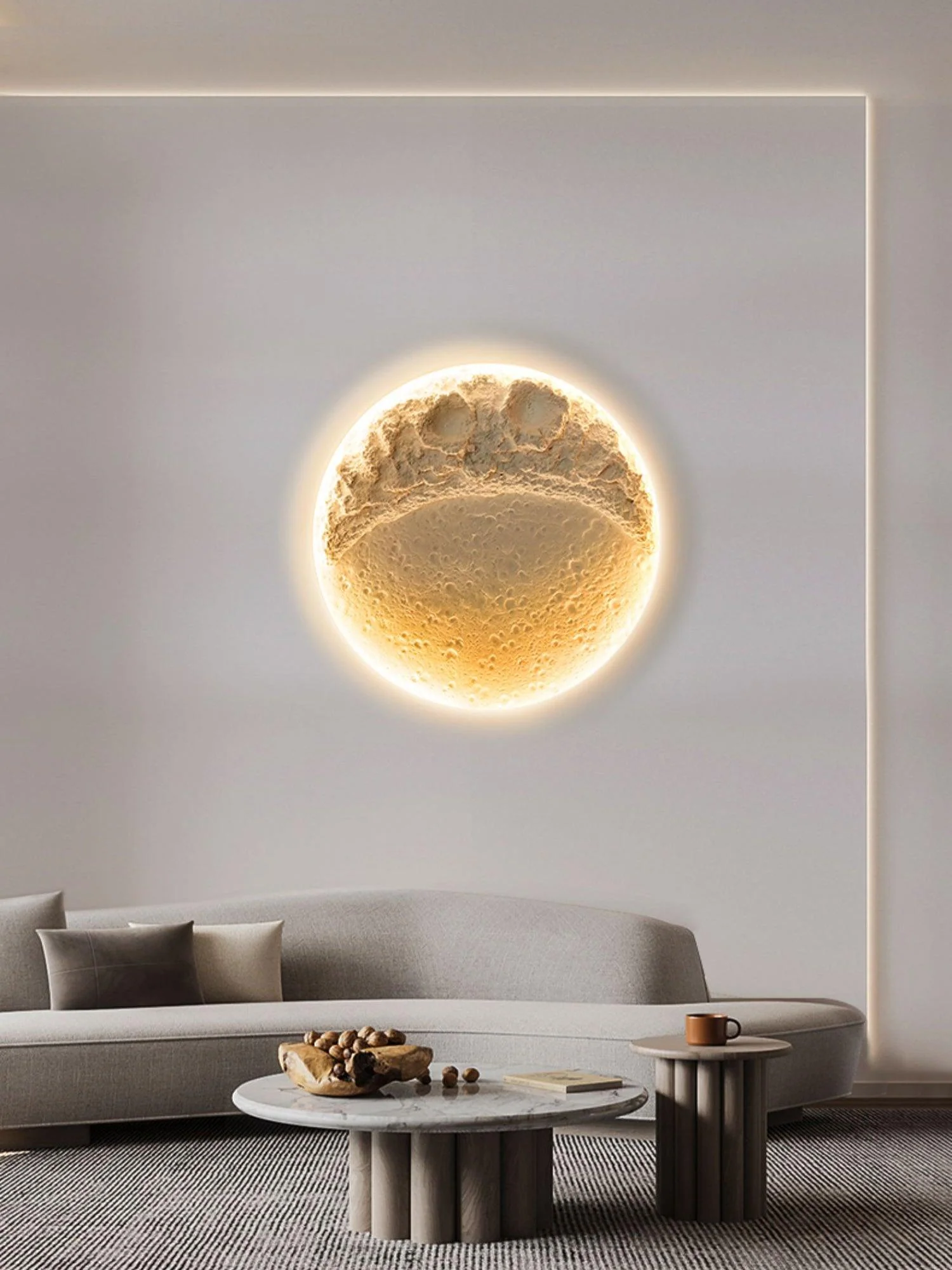 Lustra Wall Lamp Gypsum Moon - Image 16
