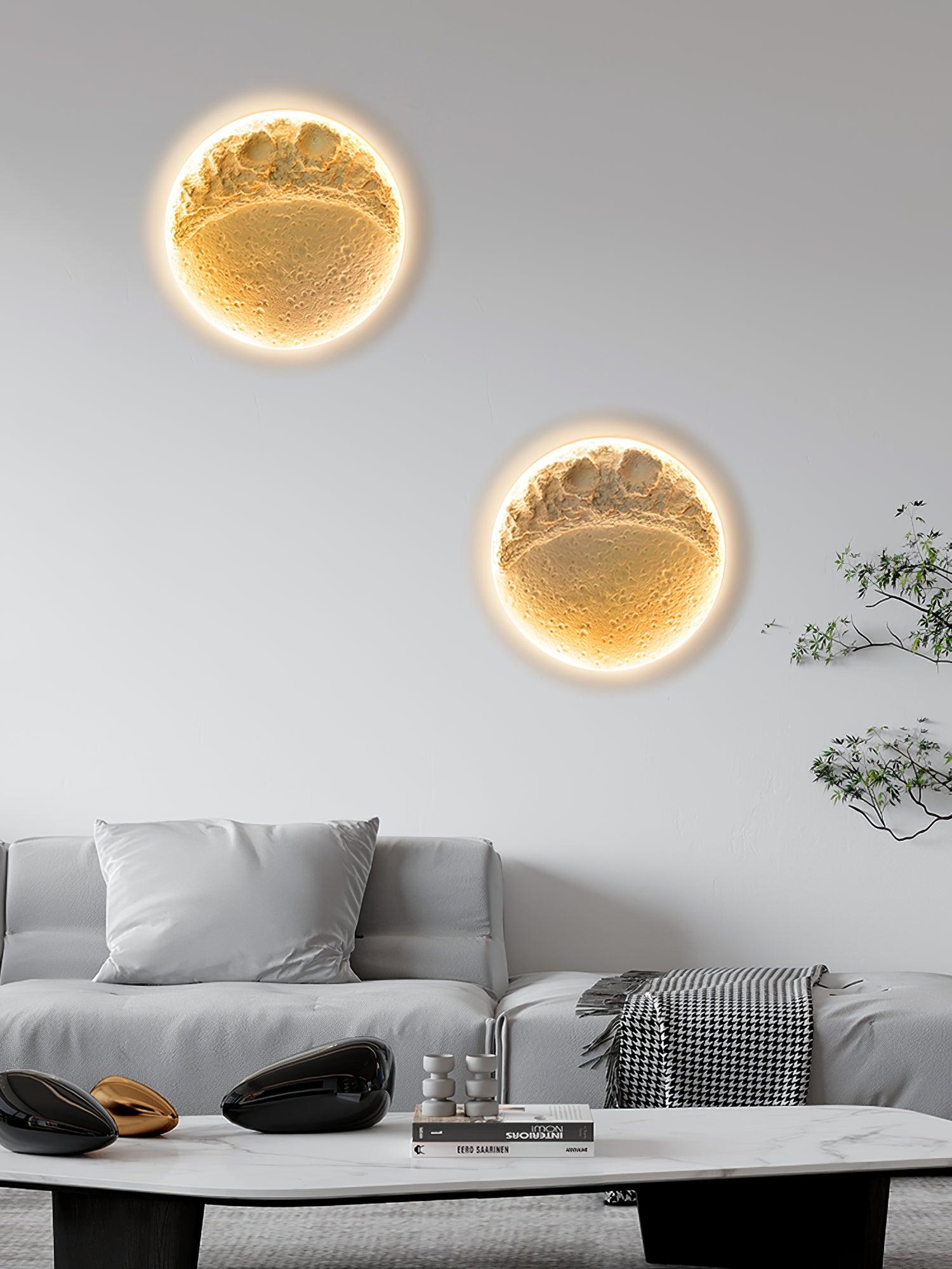Lustra Wall Lamp Gypsum Moon - Image 18