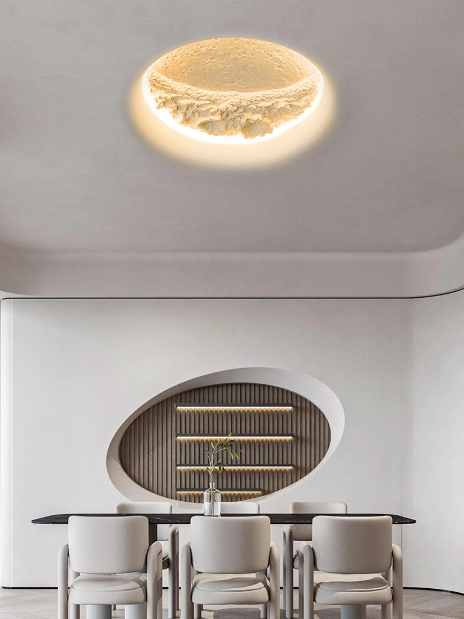 Lustra Wall Lamp Gypsum Moon - Image 20